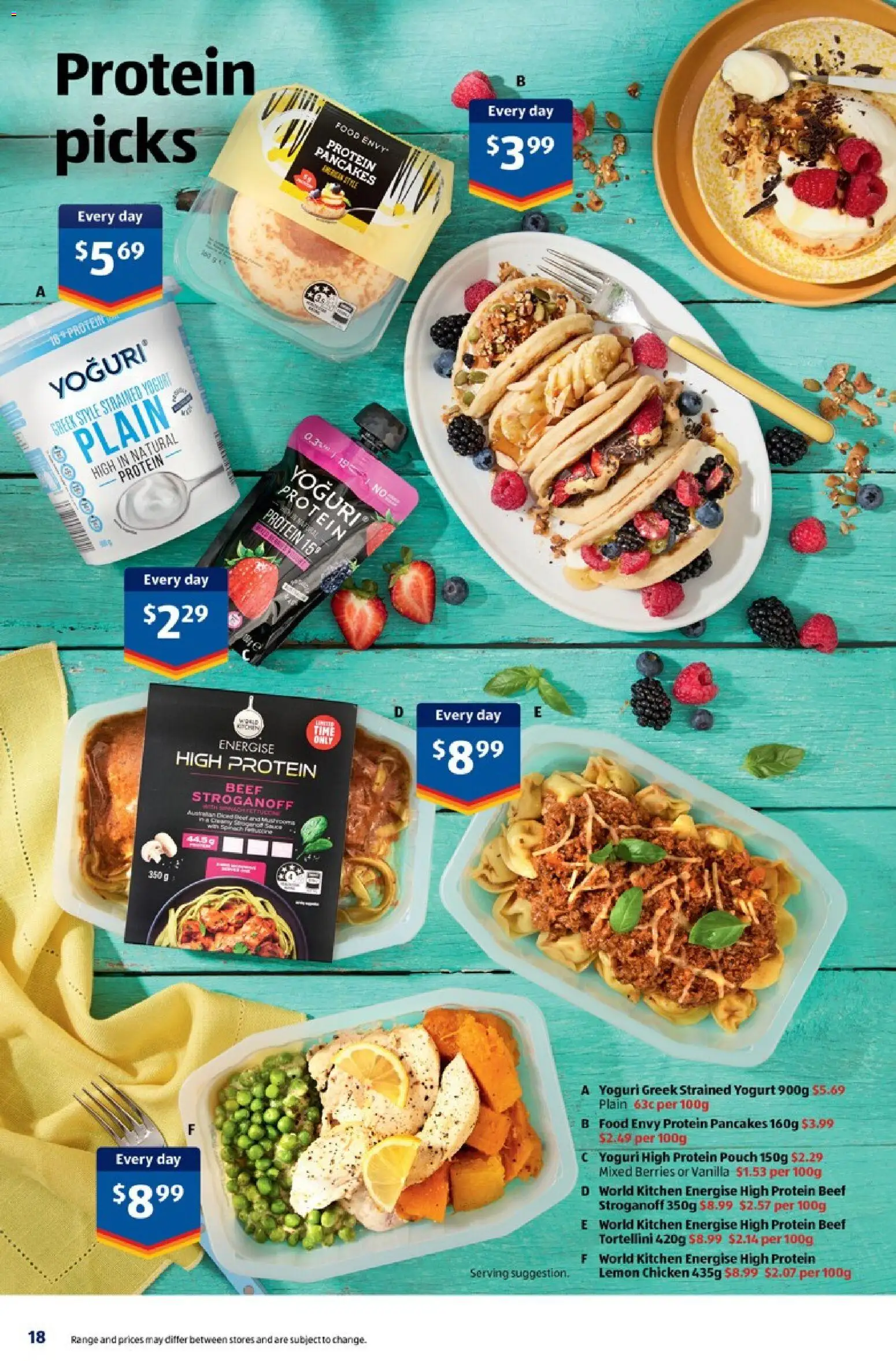 Aldi catalogue - valid from 07.01.2026 | Page: 18 | Products: Chicken, Beef, Sauce, Lemon