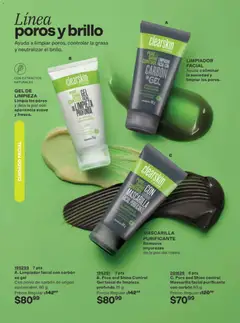 Vista previa de AVON campaña 6 2026, nuevo folleto de la tienda, válido en México a partir del 02.04.2026 | Página: 168 | Productos: Limpiador, Limpiador facial, Mascarilla, Polvo