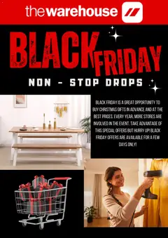 The Warehouse - Black Friday preview  - valid from 19.11.2025