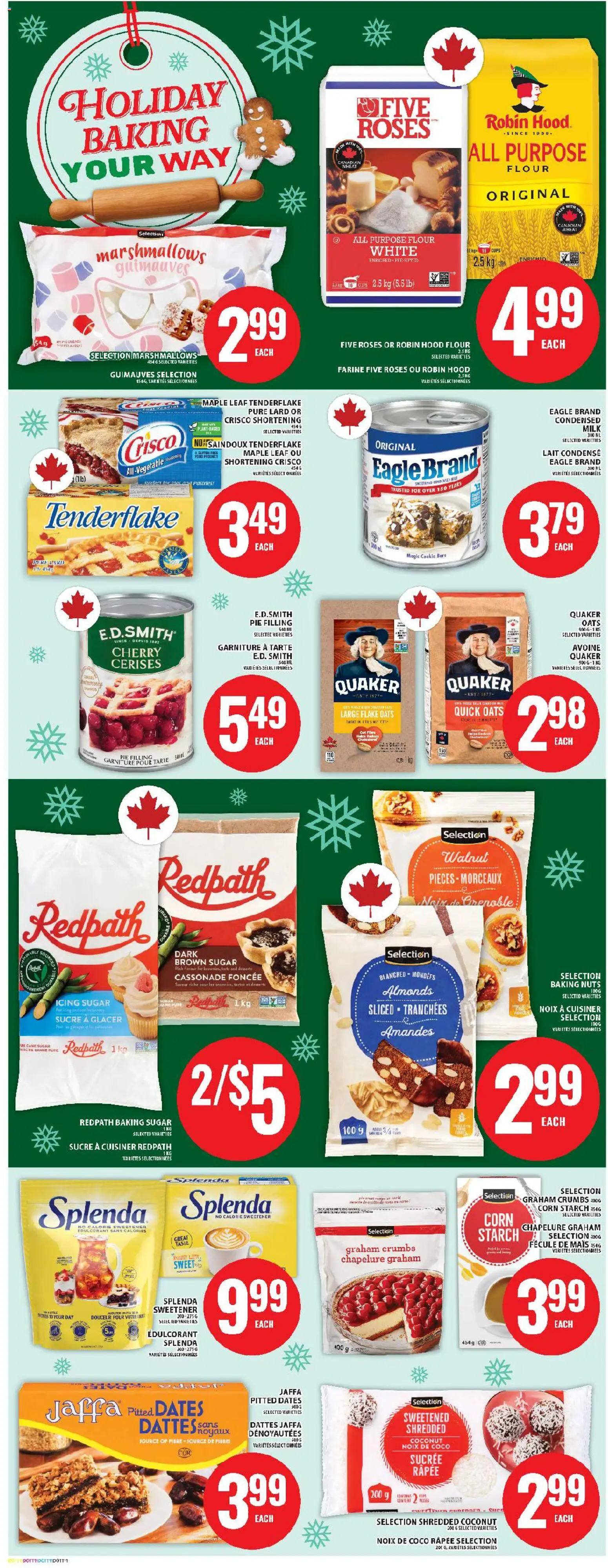 Food Basics flyer valid from 27.11.2025 | Page: 14 | Products: Nuts, Milk