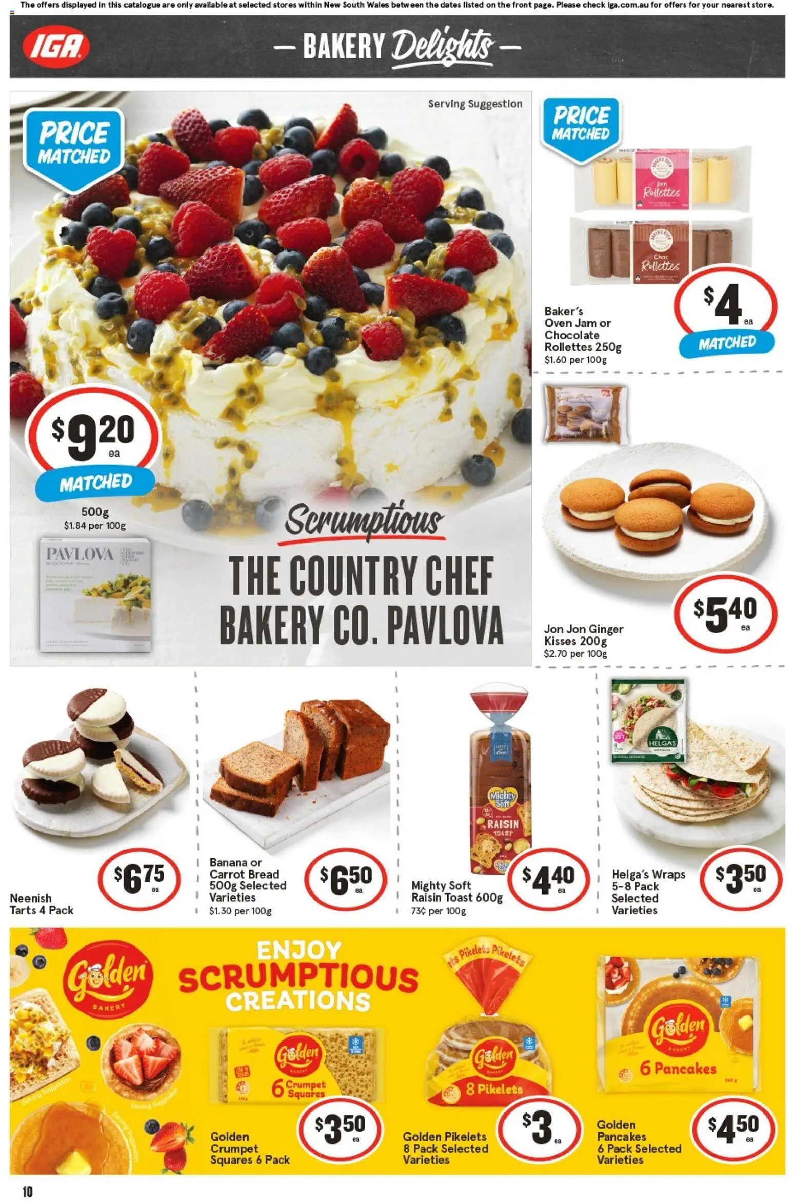 IGA catalogue - valid from 29.10.2025 | Page: 13 | Products: Bread, Ginger, Oven, Bakery