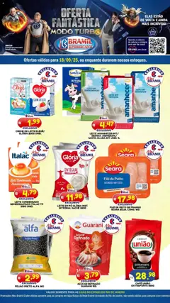 Bramil Supermercados - Ofertas do Dia - Pré-Visualização do folheto da loja Bramil Supermercados, válido de 18.09.2025