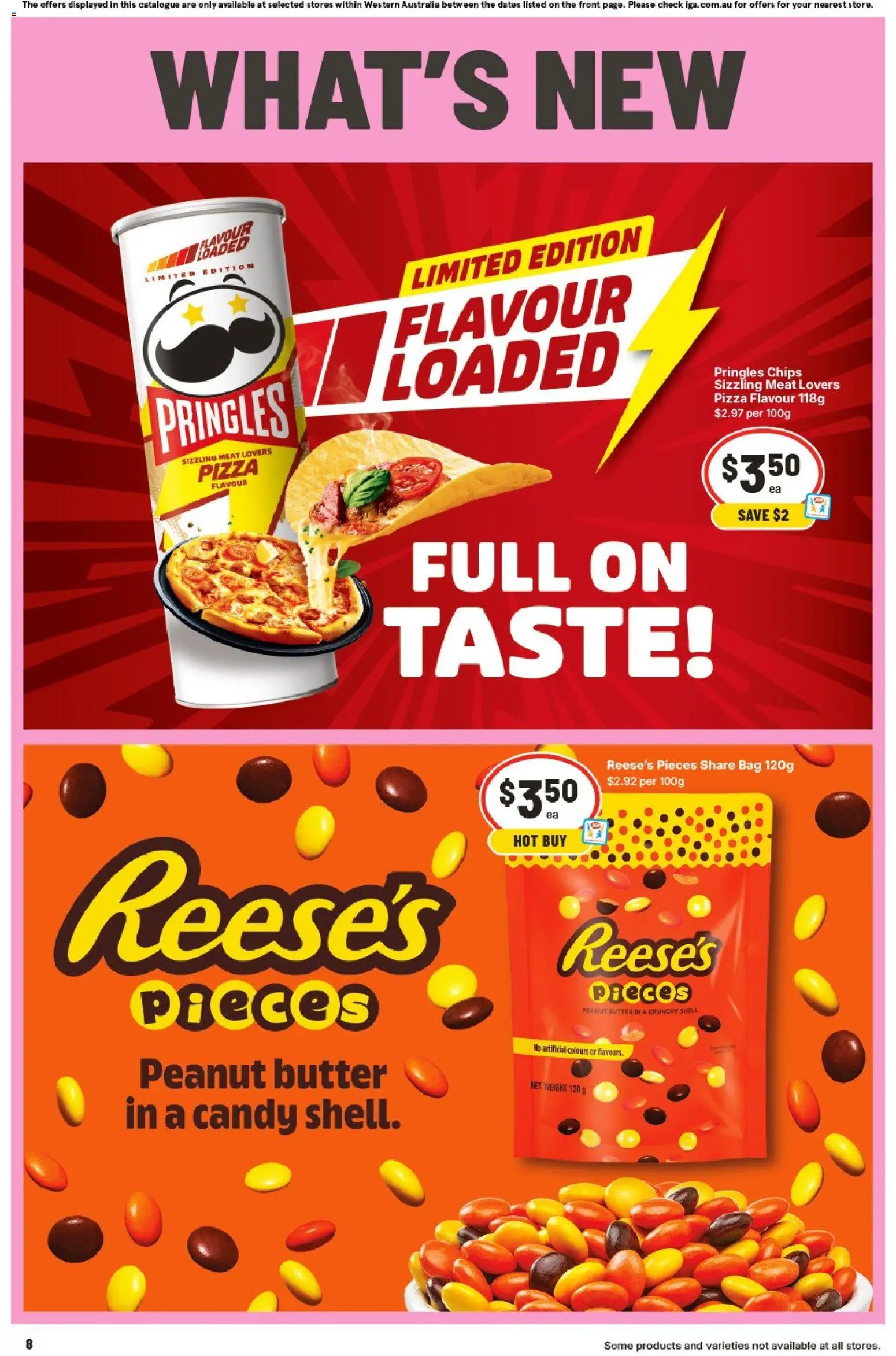 IGA catalogue - valid from 04.02.2026 | Page: 15 | Products: Butter, Pizza, Chips, Bag