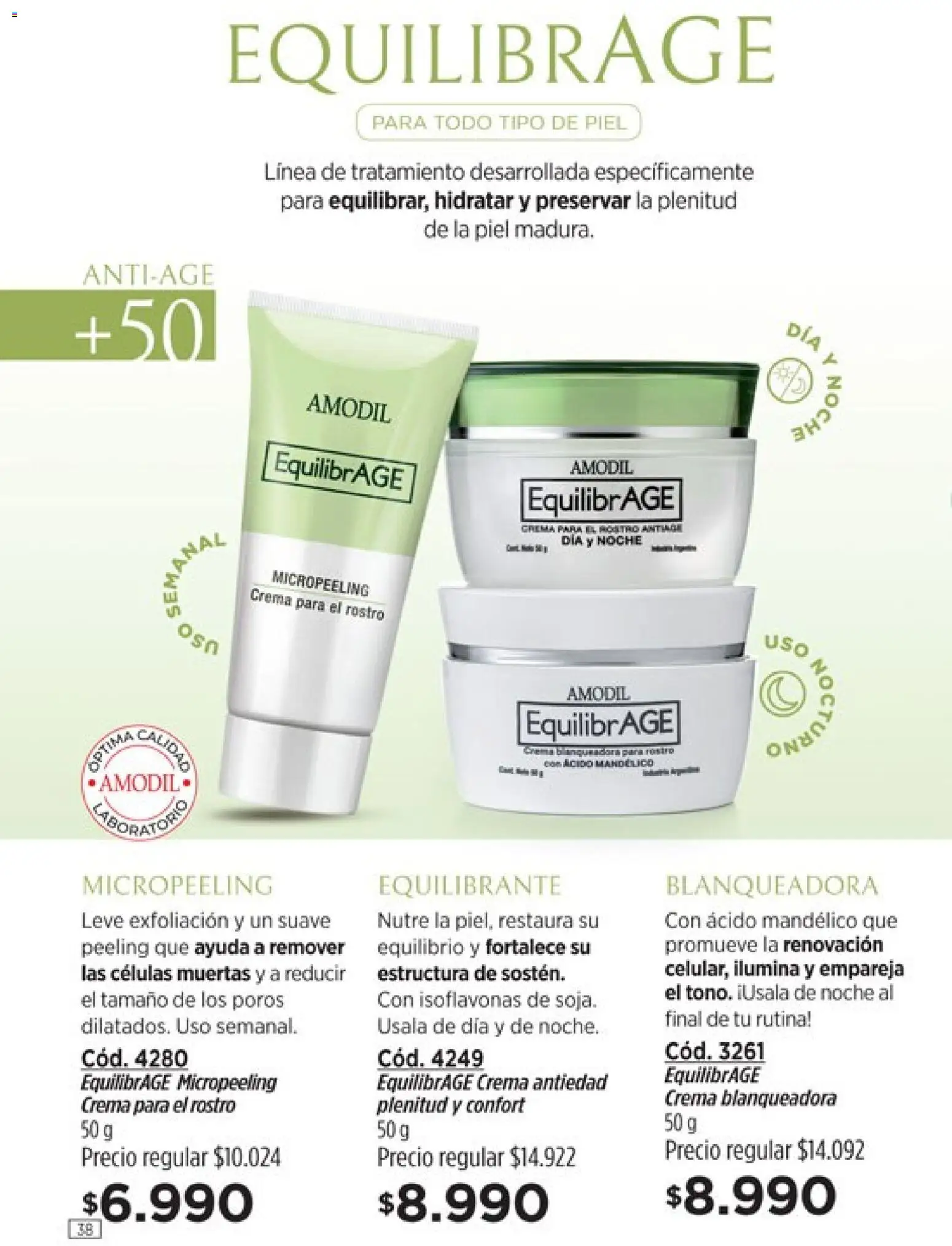 Catálogo Amodil Campaña 6 │ válido desde el 04.03.2026 | Página: 38 | Productos: Crema