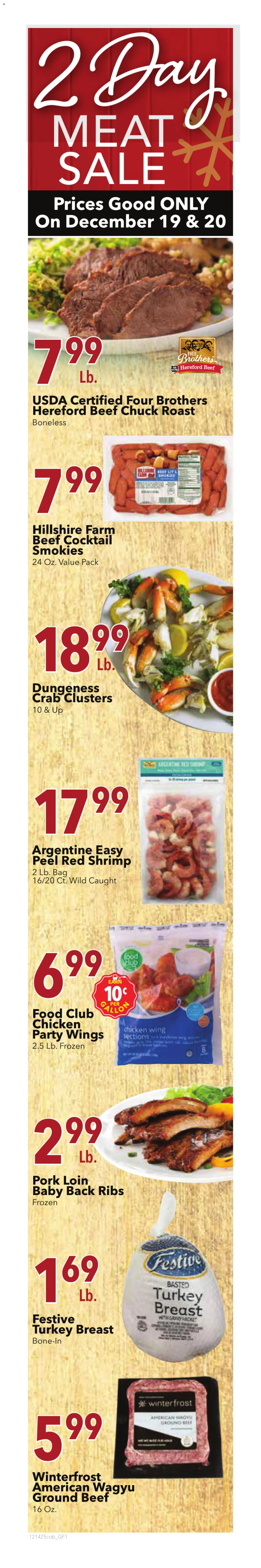Coborn's Weekly Ad - valid from 17.12.2025 | Page: 2 | Products: Pork, Beef, Bag