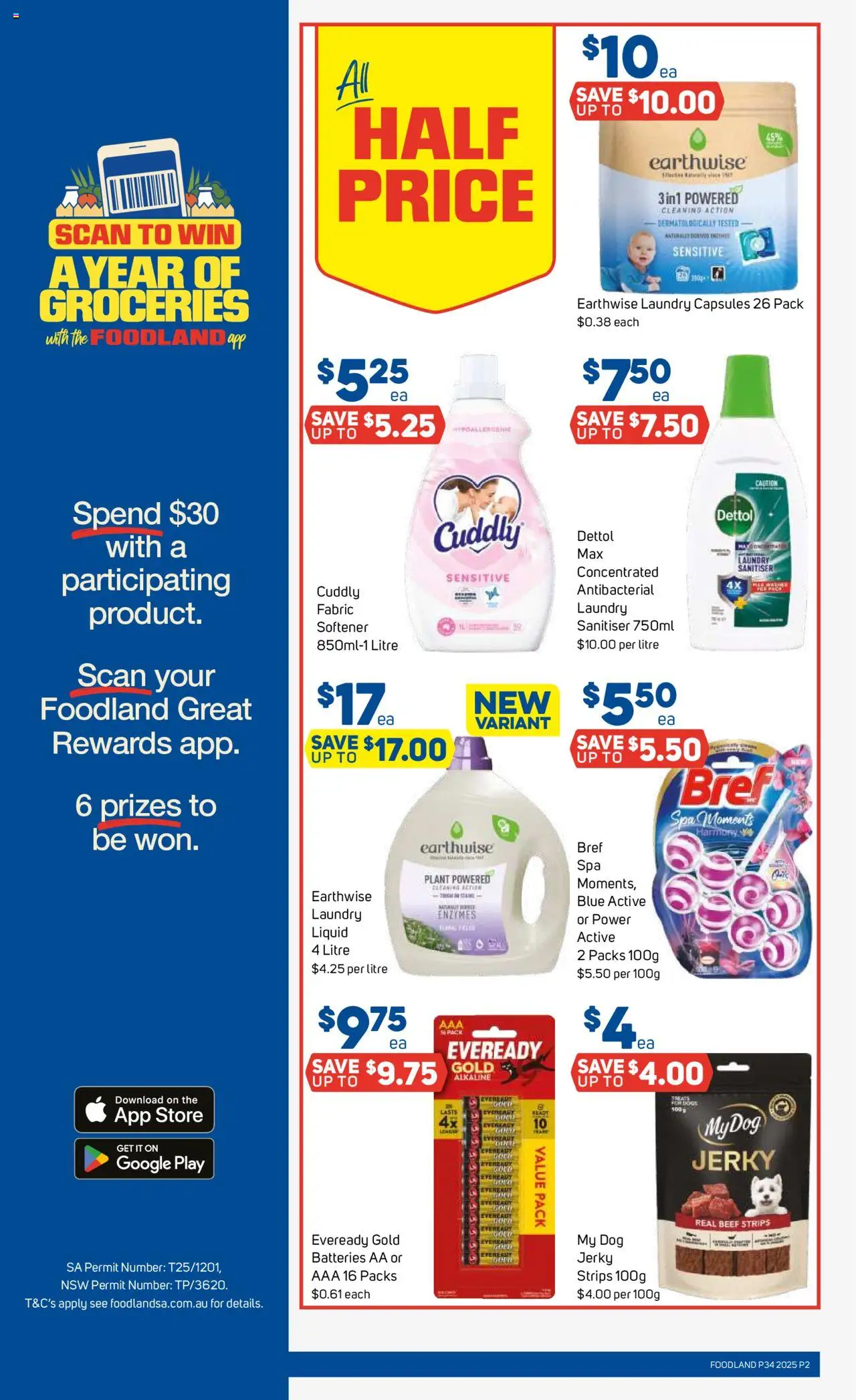 Foodland catalogue - valid from 20.08.2025 | Page: 2 | Products: Plant, Beef, Batteries, Laundry