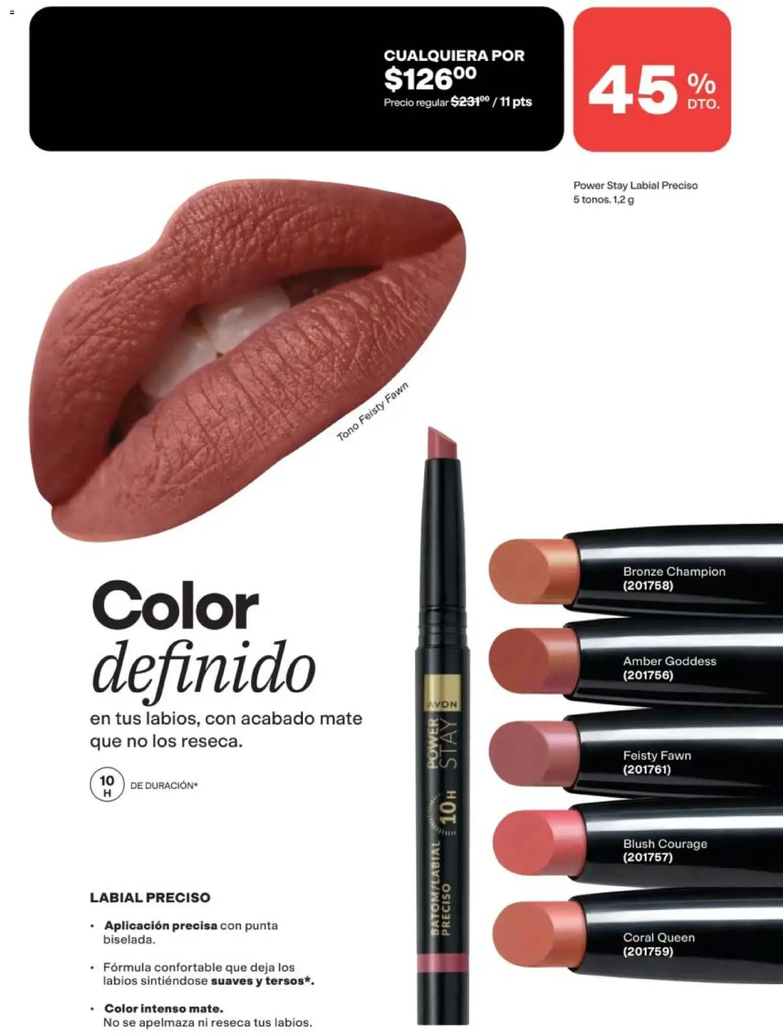 Nuevas ofertas de AVON válidas en toda la República Mexicana desde el 24.04.2026. ¡Encuentra las mejores ofertas en AVON campaña 7 2026! | Página: 23 | Productos: Mate