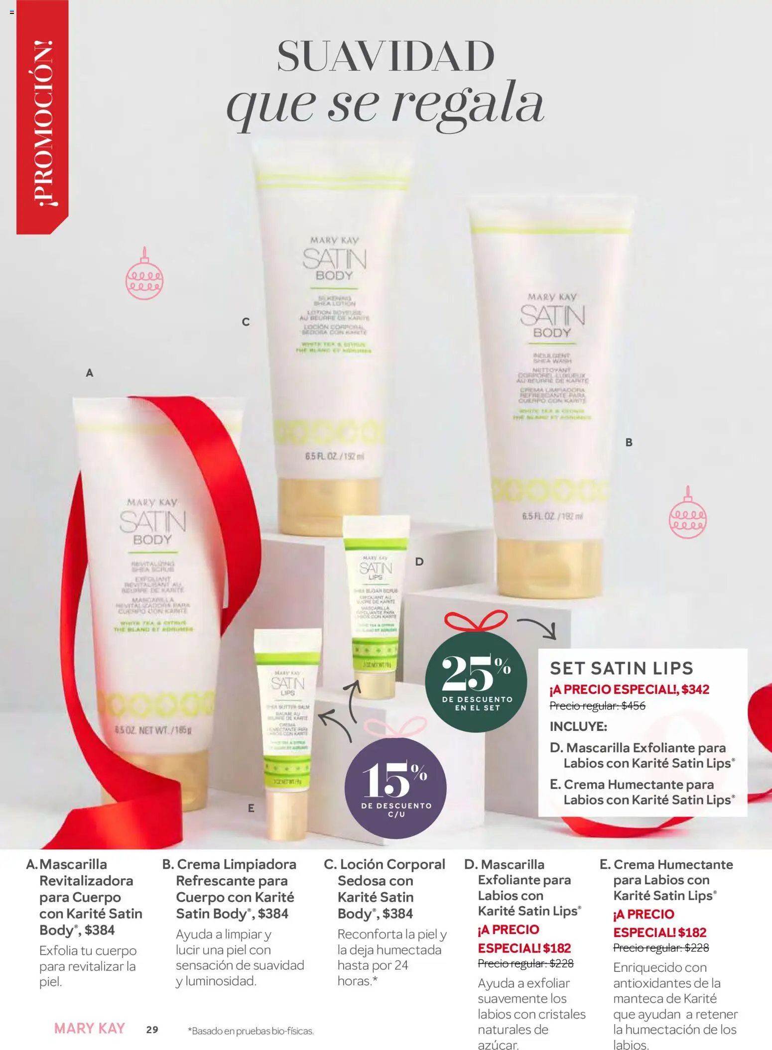 Nuevas ofertas de Mary Kay válidas en toda la República Mexicana desde el 01.11.2025. ¡Encuentra las mejores ofertas en Mary Kay catálogo! | Página: 29 | Productos: Crema, Loción, Body, Mascarilla