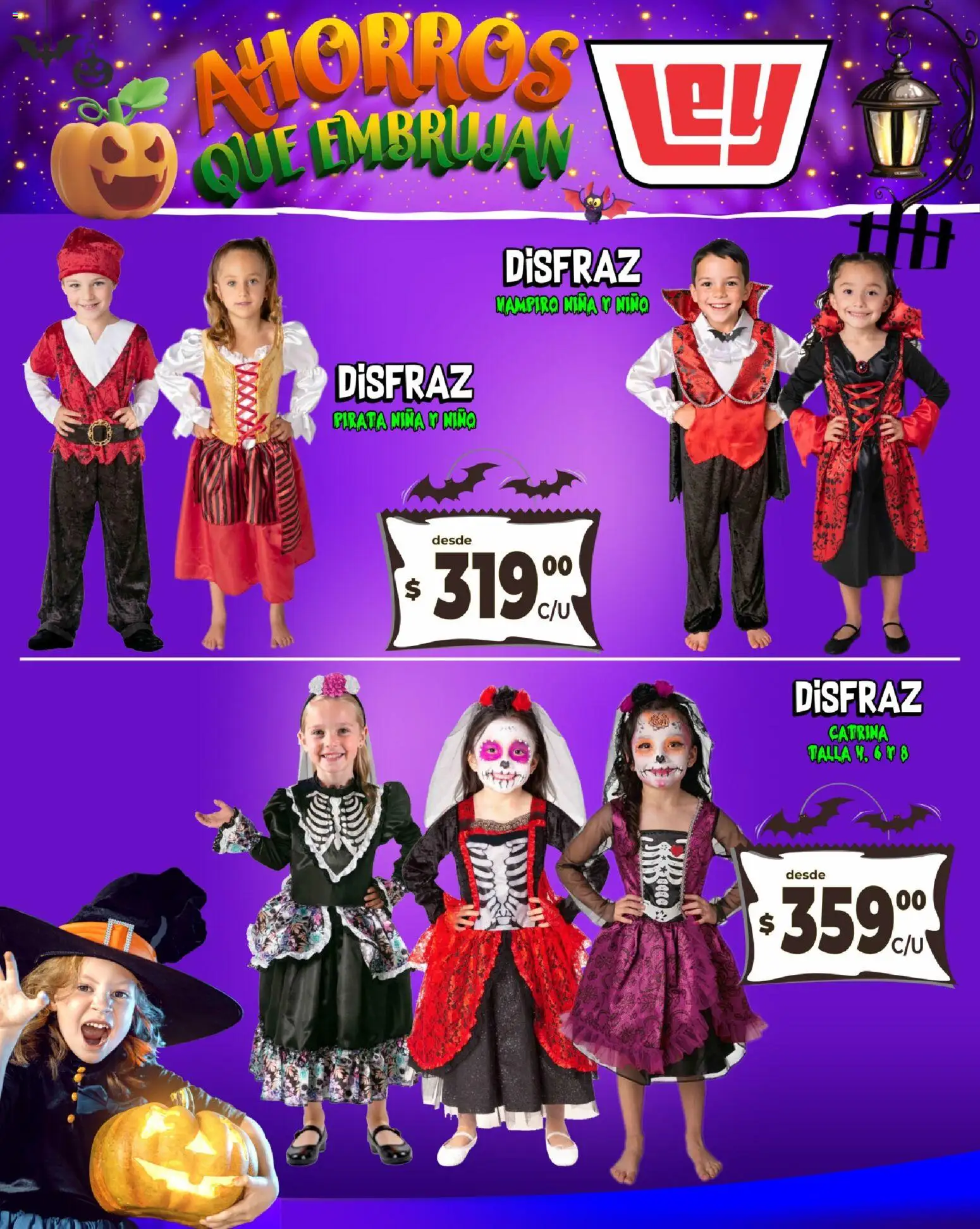 Nuevas ofertas de Casa Ley válidas en toda la República Mexicana desde el 24.10.2025. ¡Encuentra las mejores ofertas en Casa Ley Folleto Halloween! | Página: 4