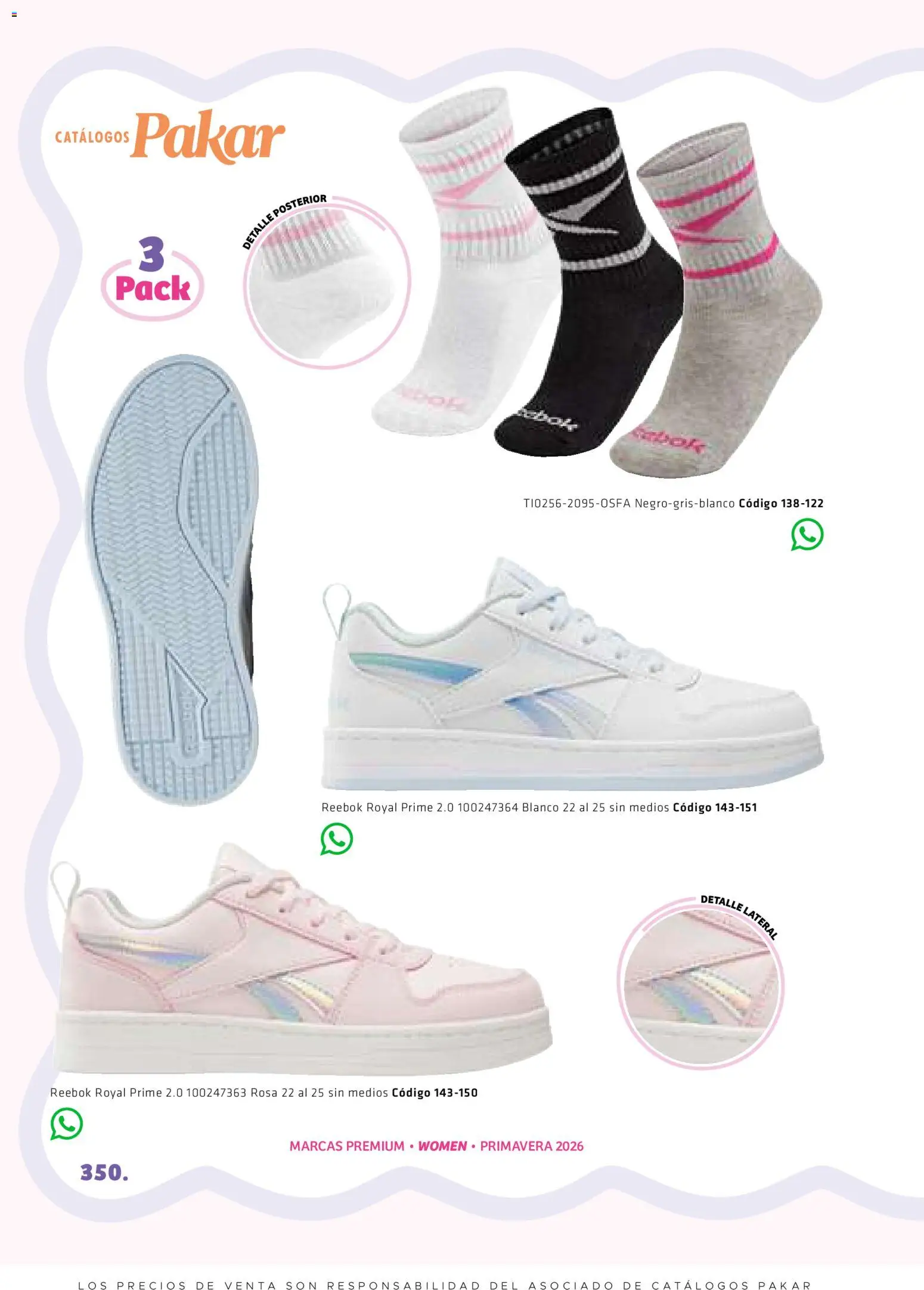 Nuevas ofertas de SC Pakar válidas en toda la República Mexicana desde el 27.02.2026. ¡Encuentra las mejores ofertas en SC Pakar catálogo Premium Women! | Página: 350