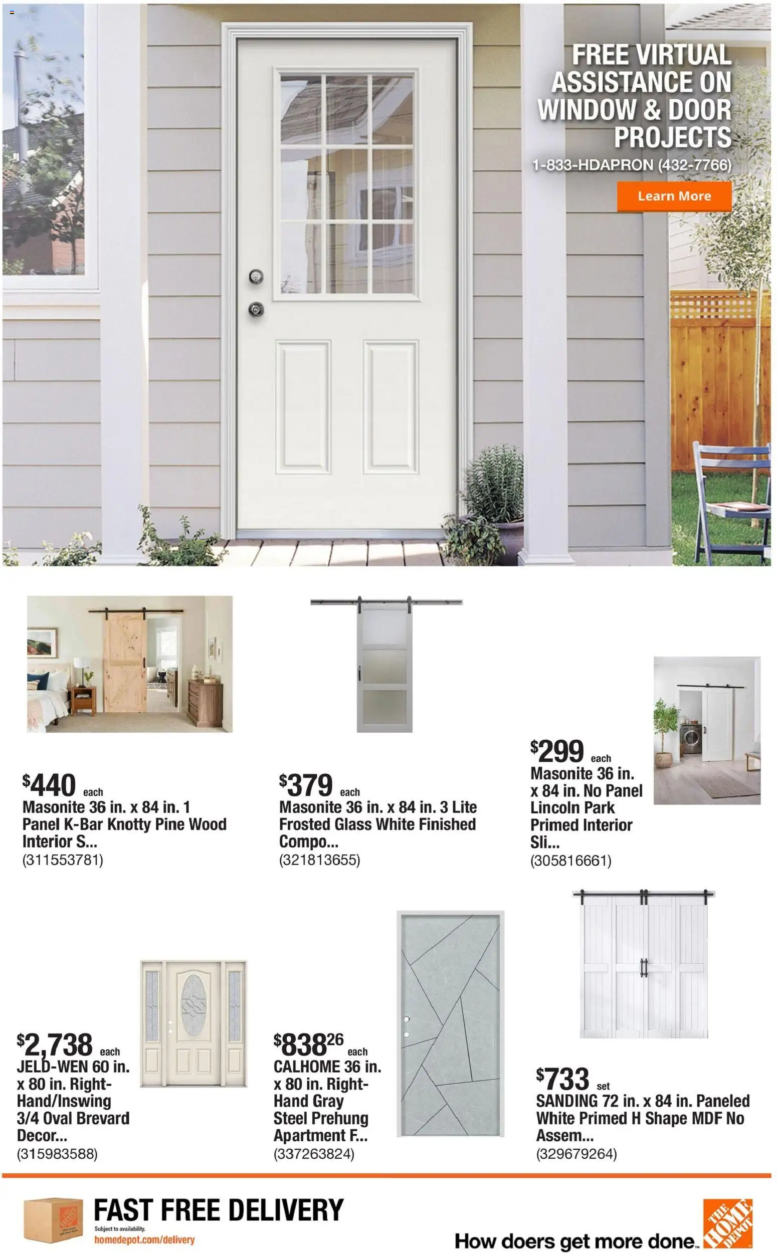 Home Depot Weekly Ad - FL - valid from 12.03.2026 | Page: 9 | Products: Masonite