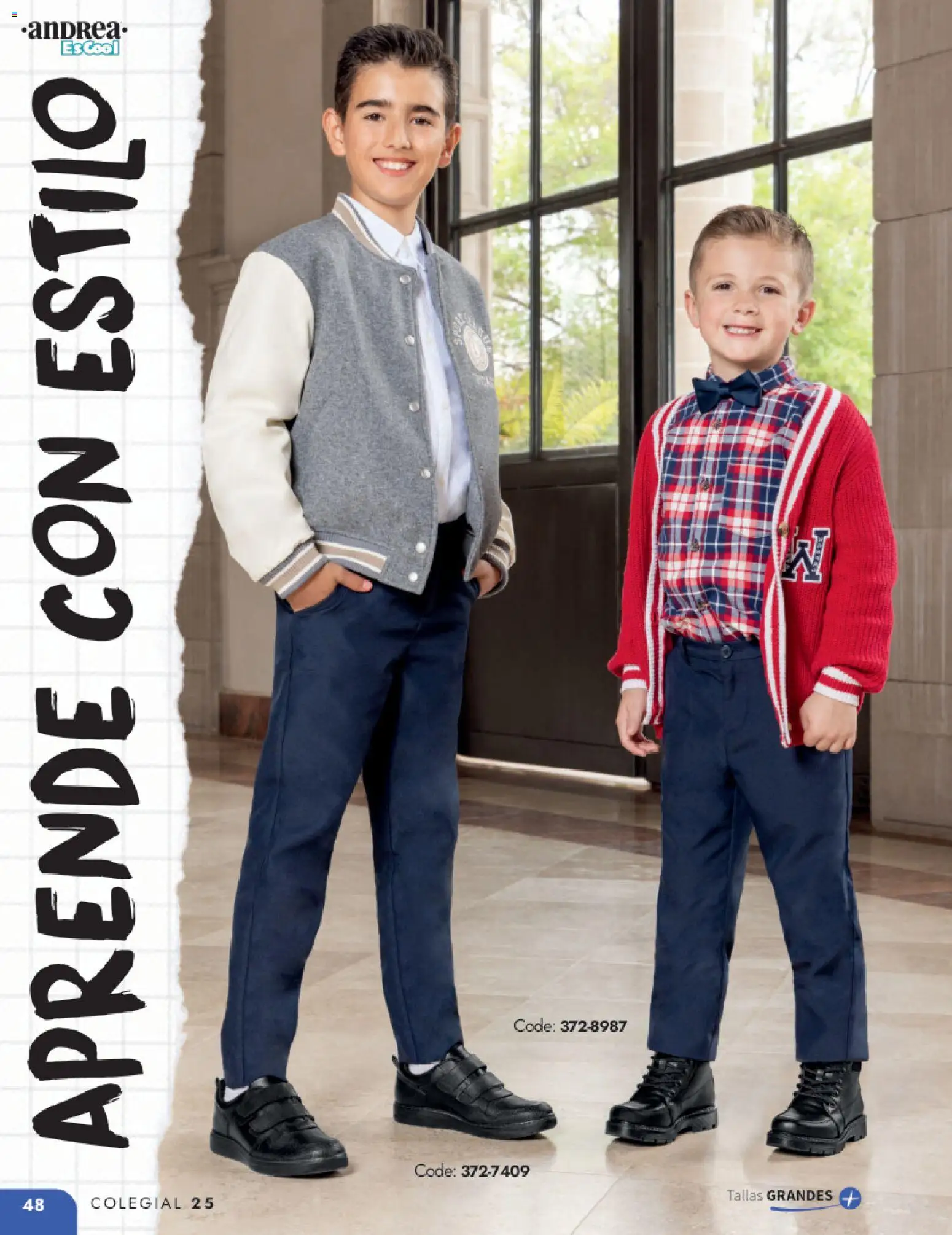 Nuevas ofertas de Andrea válidas en toda la República Mexicana desde el 25.05.2025. ¡Encuentra las mejores ofertas en Andrea catálogo Colegial ! | Página: 48