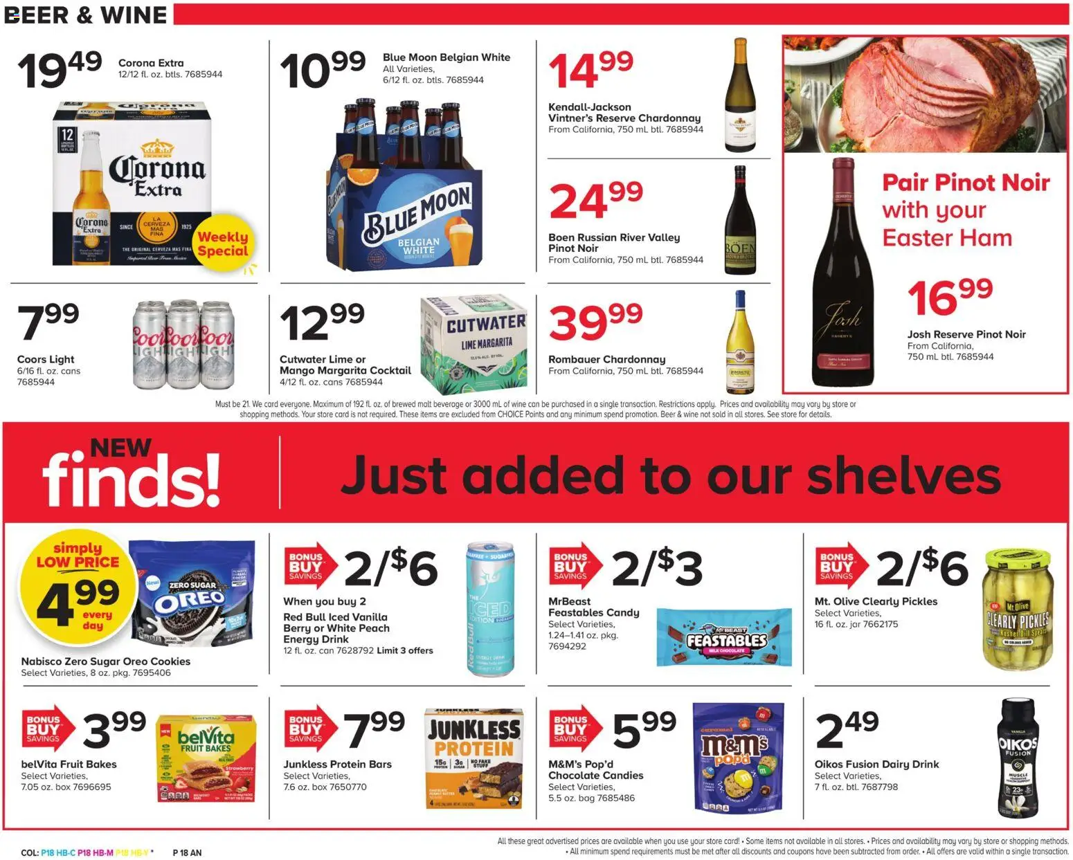 Giant Weekly Ad - valid from 03.04.2026 | Page: 22 | Products: Milk, Beer, Mango, Peach