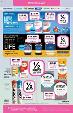 Priceline Pharmacy catalogue - valid from 14.08.2025 | Page: 40 | Products: Multivitamin, Nutrients, Iron, Tablets