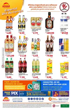 Assaí Atacadista Folheto - válido de 01.08.2025 | Página: 3 | Produtos: Caju, Maracujá, Vodka, Salada