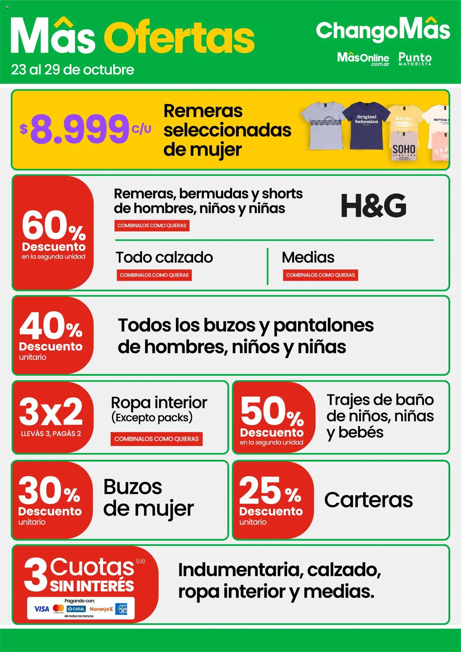 Punto Mayorista catálogo │ válido desde el 23.10.2025 | Página: 11 | Productos: Baño, Ropa, Ropa interior, Medias