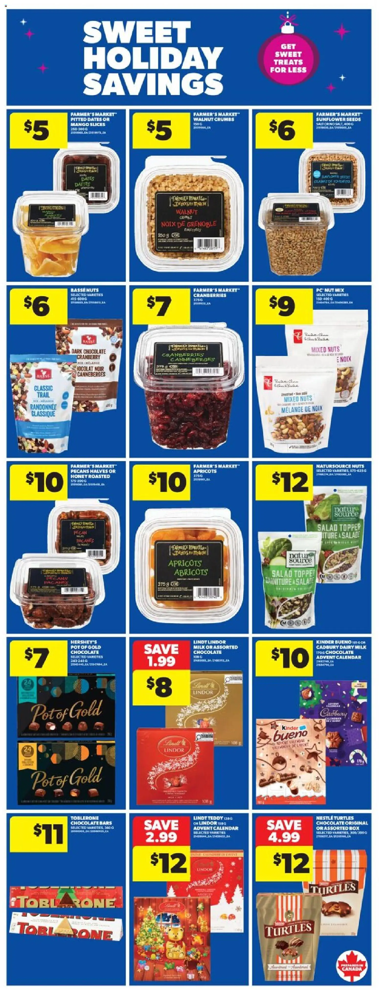 Real Canadian Superstore flyer valid from 13.11.2025 | Page: 26 | Products: Nuts, PC, Box, Milk
