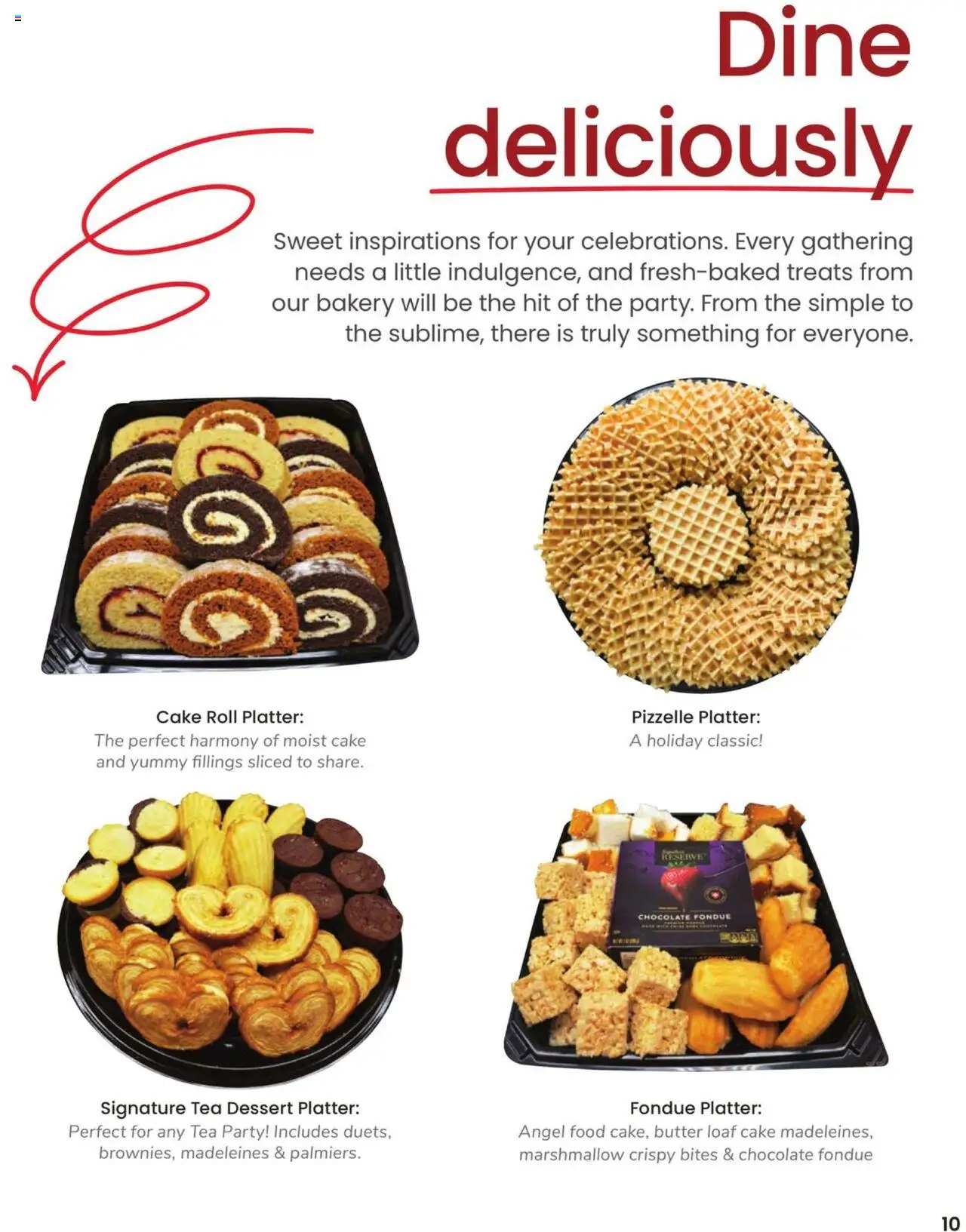 Acme Entertaining Guide - valid from 01.01.2025 | Page: 11 | Products: Bread, Cheesecake, Cupcake