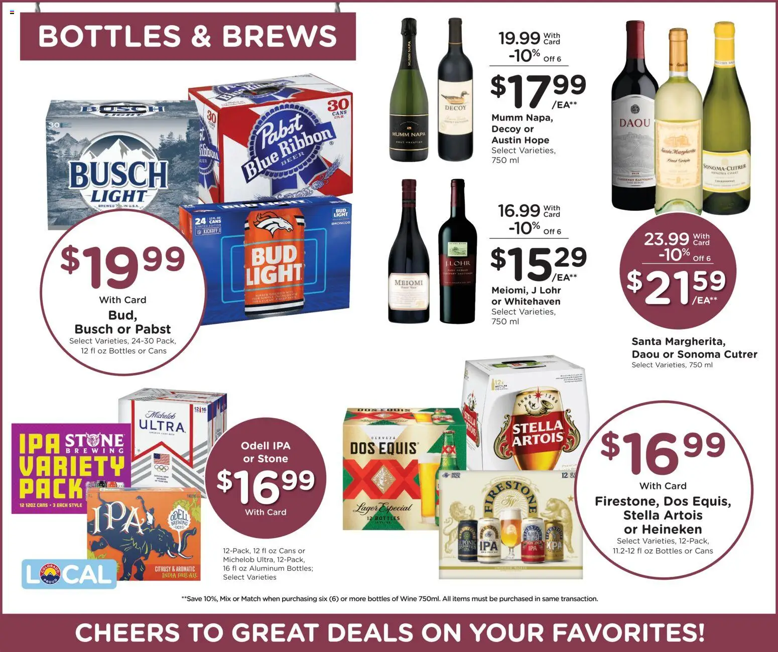 King Soopers Weekly Ad - valid from 03.12.2025 | Page: 11 | Products: Wine, Beer