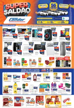 Supermercados Condor - Ofertas Saldão - Pré-Visualização do folheto da loja Supermercados Condor, válido de 02.01.2026
