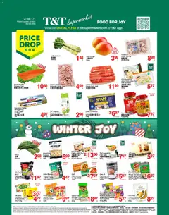 Preview of T&T Supermarket weekly flyer / circulaire from shop T&T Supermarket valid from 26.12.2025