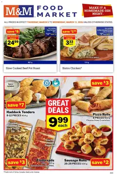 Preview of M&M Food Market weekly flyer / circulaire from shop M&M Food Market valid from 05.03.2026