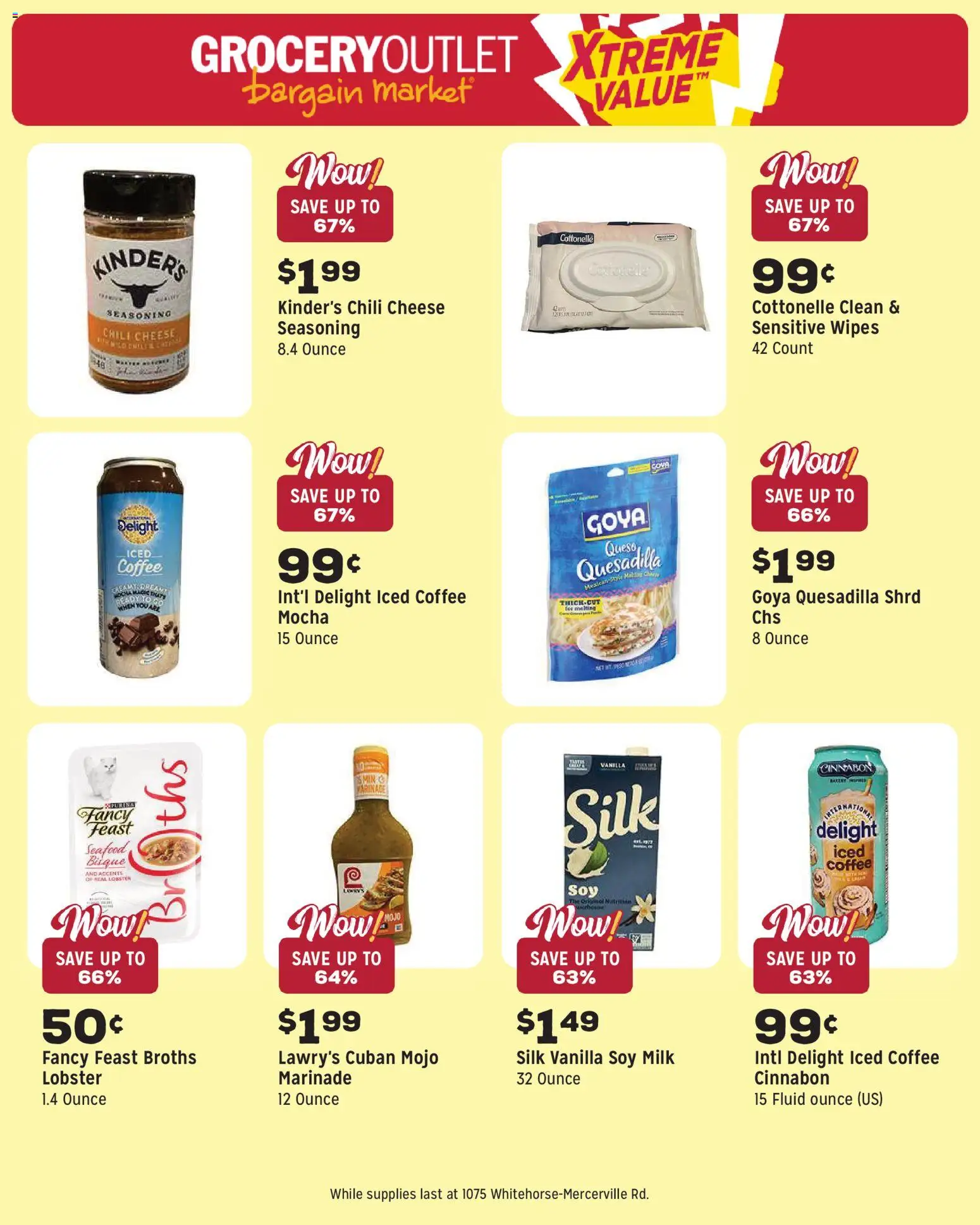Grocery Outlet Weekly Ad - NJ - valid from 15.04.2026 | Page: 10 | Products: Milk, Cheese, Coffee, Seafood