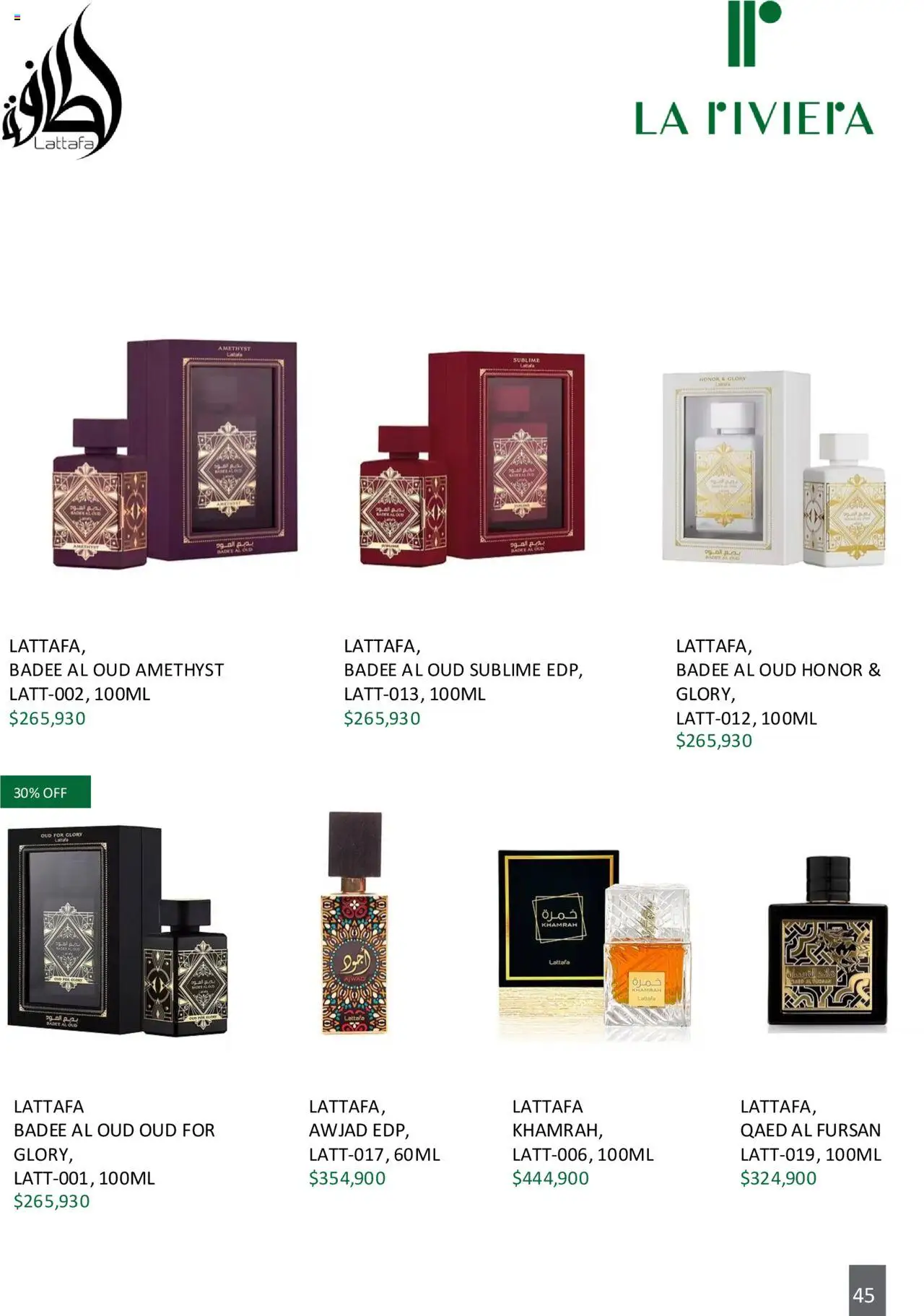 La riviera revista - valida desde el 01.10.2025 | Página: 45