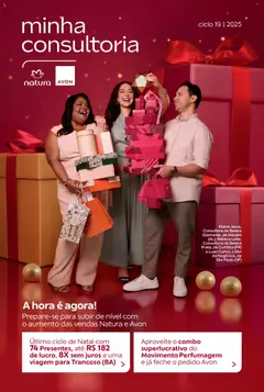 Avon - Campanha 19: Minha Consultoria - Pré-Visualização do folheto da loja Avon, válido de 21.11.2025