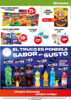 Vista previa de Farmacia Guadalajara - Catálogo, nuevo folleto de la tienda, válido en México a partir del 15.10.2025 | Página: 3 | Productos: Refresco, Chocolate, Dulces, Sobre