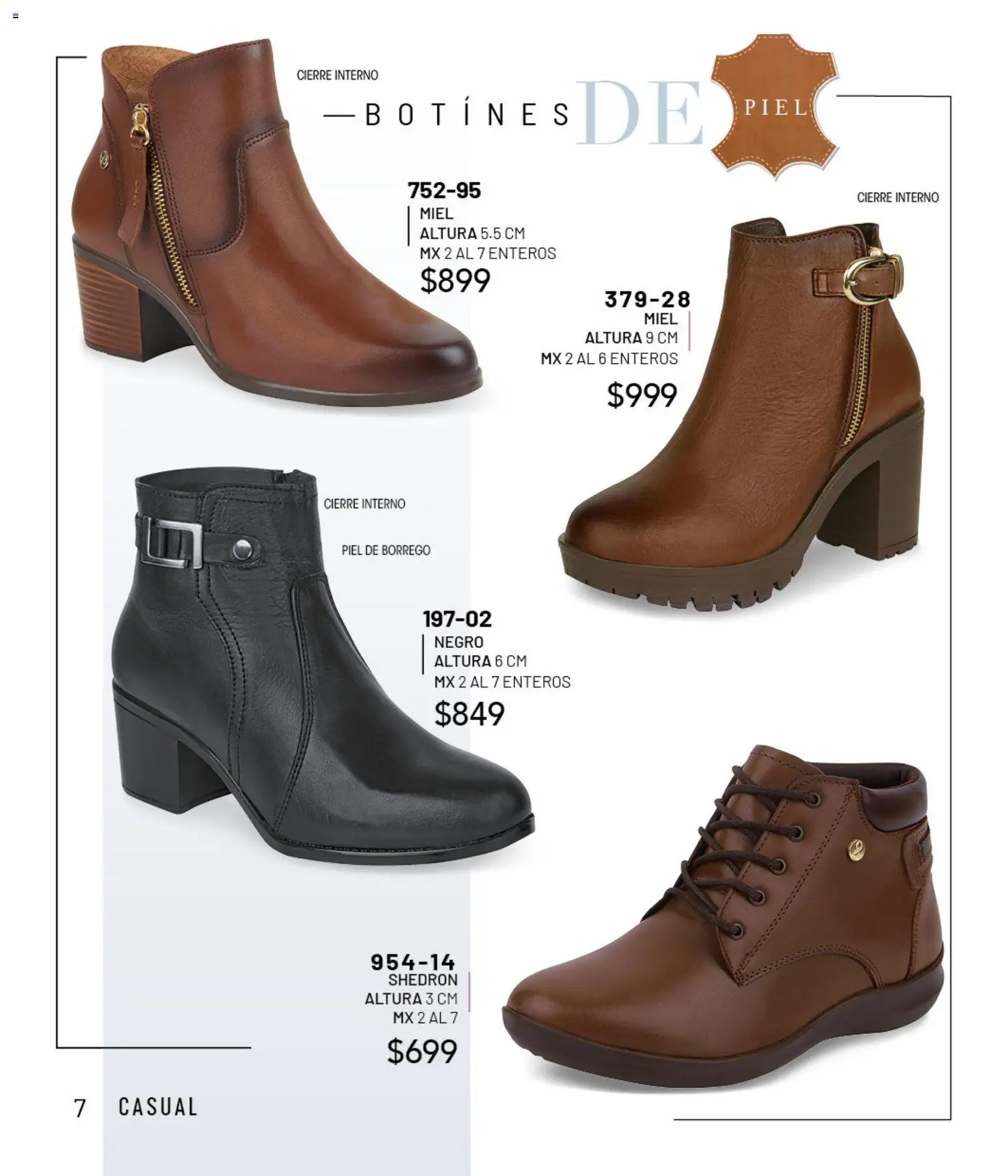 Nuevas ofertas de Cklass válidas en toda la República Mexicana desde el 02.01.2026. ¡Encuentra las mejores ofertas en Cklass catálogo Casuales! | Página: 8 | Productos: Botines