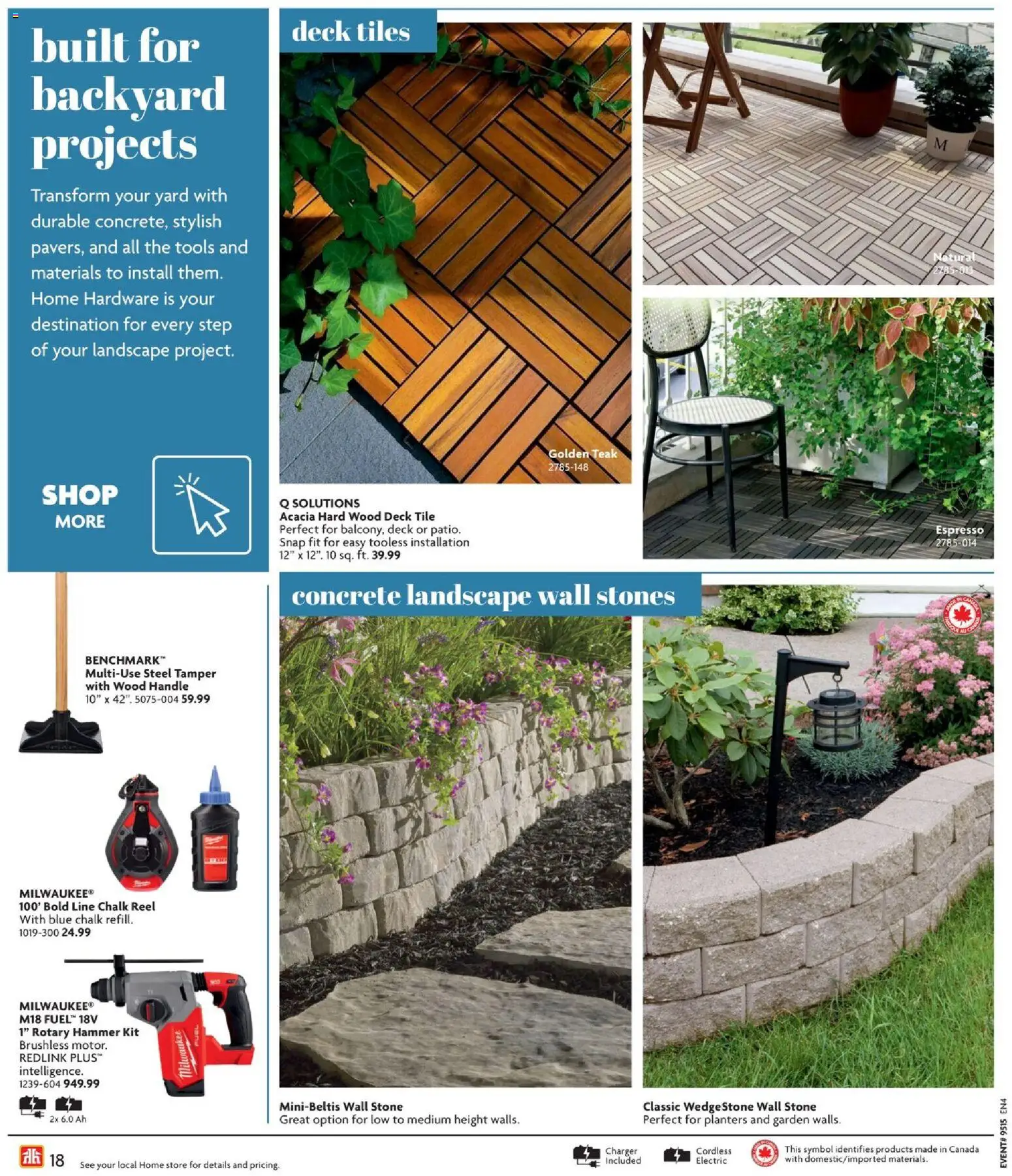 Home Hardware flyer valid from 09.04.2026 | Page: 18