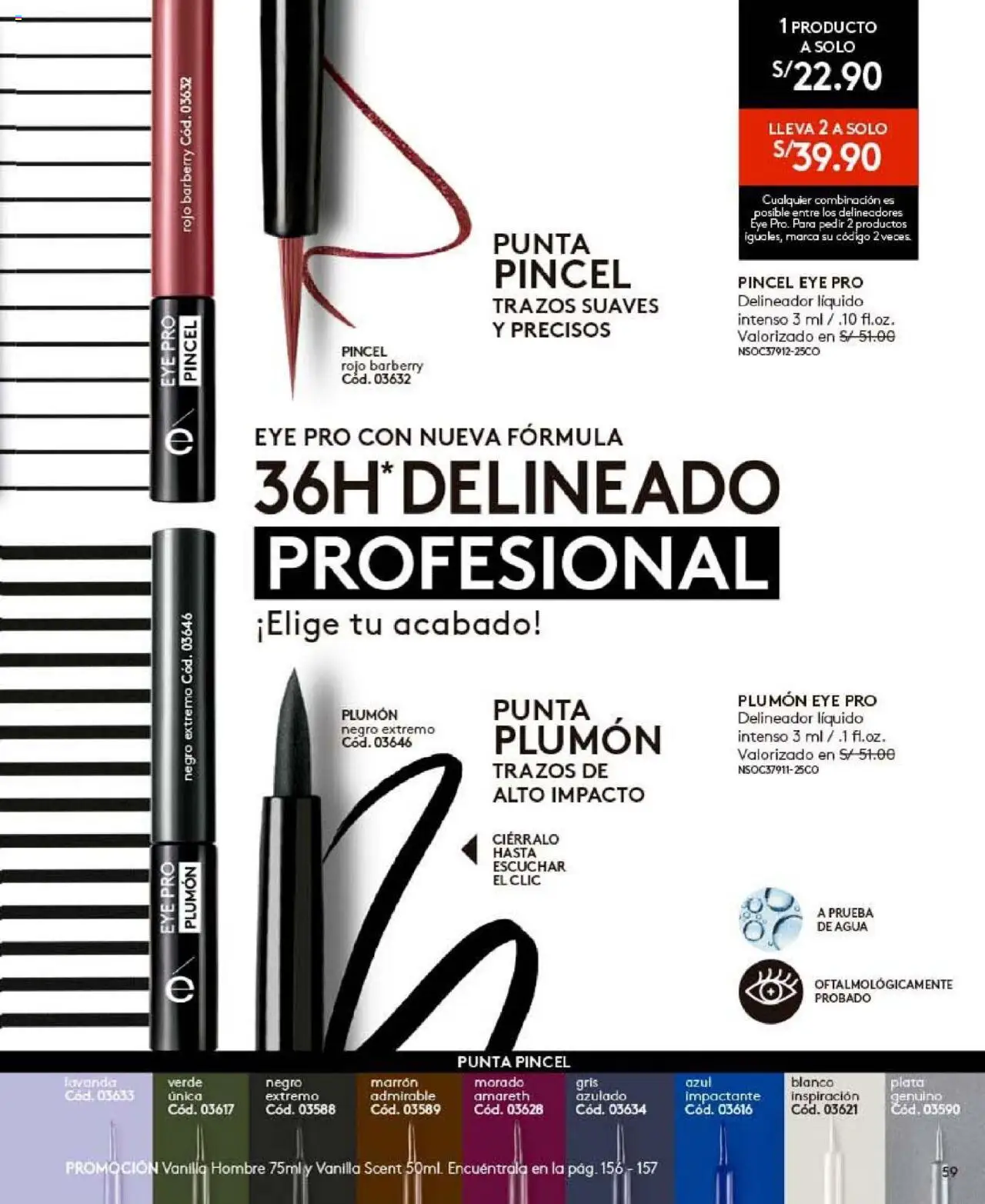 Catálogo Ésika válido desde 24.10.2025 | Página: 63 | Productos: Delineador, Pincel
