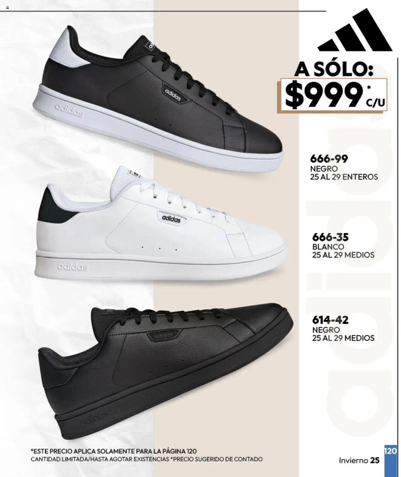 Nuevas ofertas de Cklass válidas en toda la República Mexicana desde el 16.09.2025. ¡Encuentra las mejores ofertas en Cklass - Catálogo Invierno Sportbrands! | Página: 121
