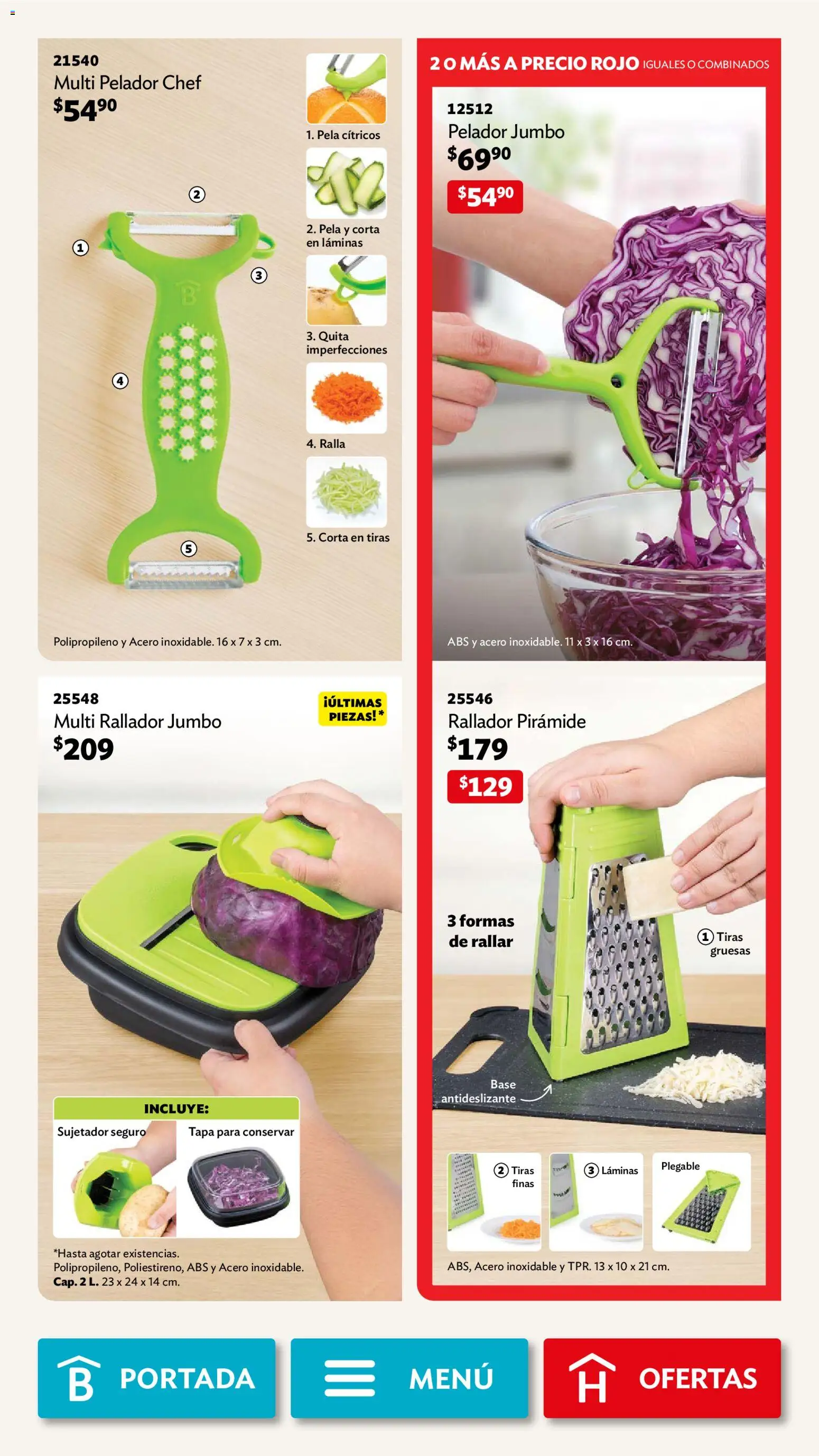 Nuevas ofertas de Betterware válidas en toda la República Mexicana desde el 01.12.2025. ¡Encuentra las mejores ofertas en Betterware campaña 12 2025! | Página: 47