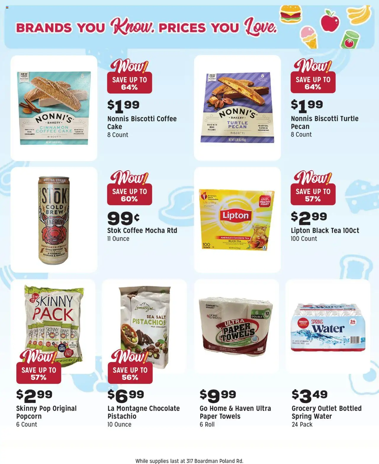 Grocery Outlet Weekly Ad - OH - valid from 10.09.2025 | Page: 4 | Products: Bakery, Milk, Tea, Salt