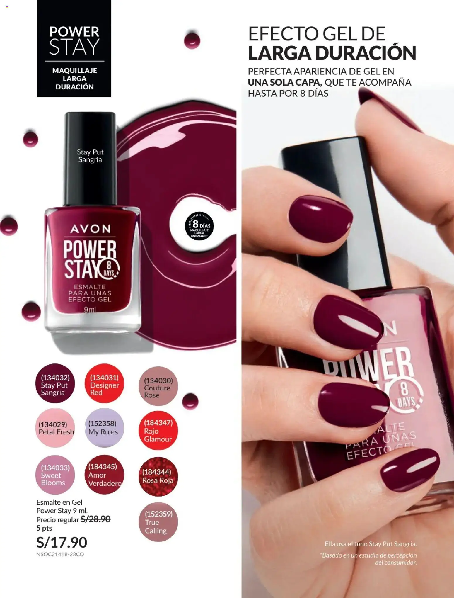 Catálogo Avon válido desde 01.01.2026 | Página: 38 | Productos: Té, Maquillaje