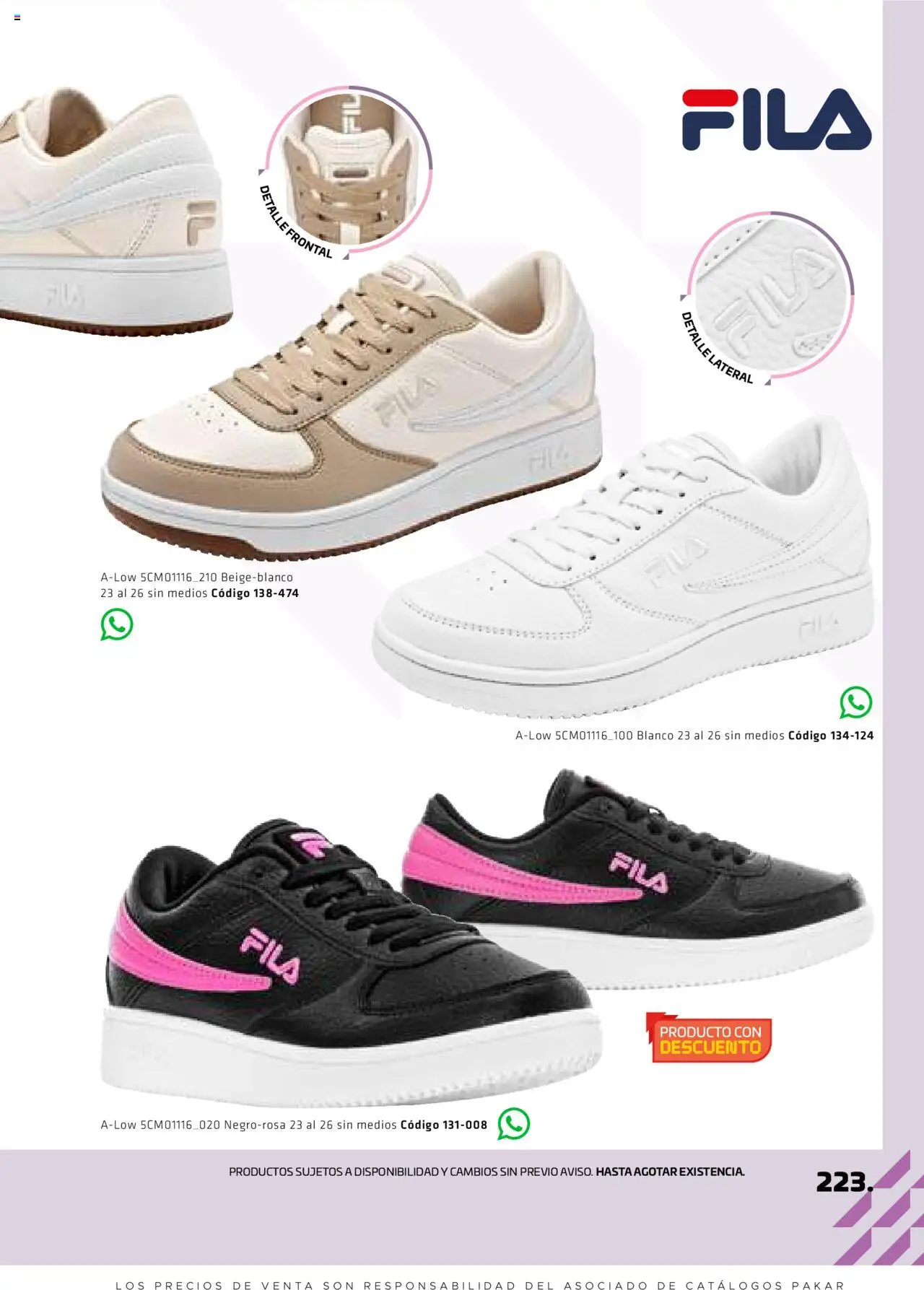 Nuevas ofertas de SC Pakar válidas en toda la República Mexicana desde el 29.08.2025. ¡Encuentra las mejores ofertas en SC Pakar - Catálogo Otoño Women! | Página: 223