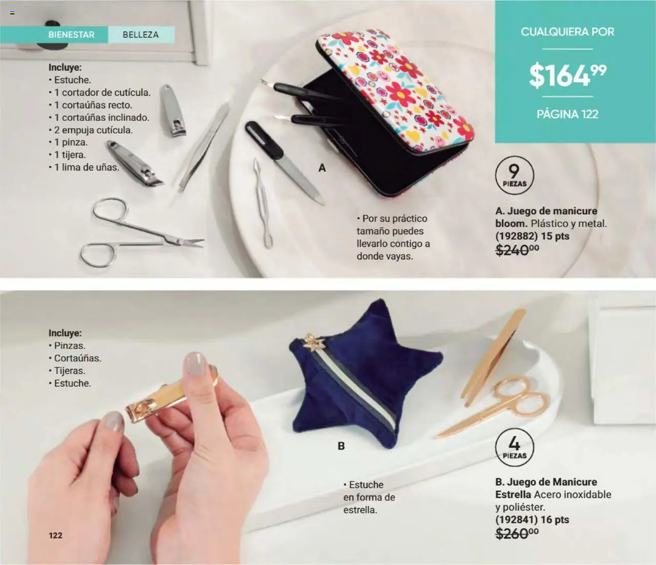 Nuevas ofertas de AVON válidas en toda la República Mexicana desde el 09.08.2025. ¡Encuentra las mejores ofertas en AVON - Casa & Estilo 13 2025! | Página: 124 | Productos: Lima, Estuche, Juego, Cortador