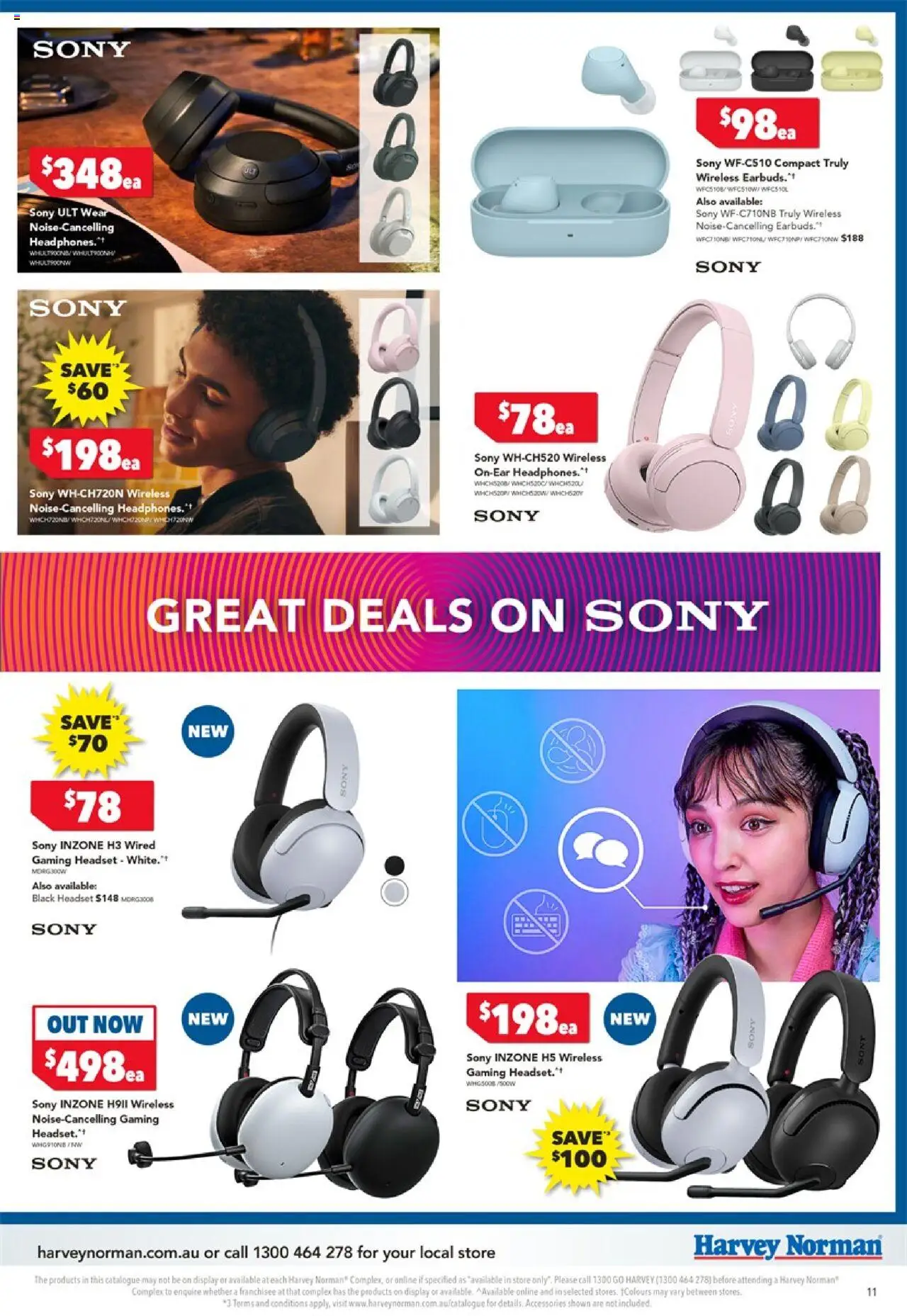 Harvey Norman catalogue - valid from 10.10.2025 | Page: 11 | Products: Accessories, Headset