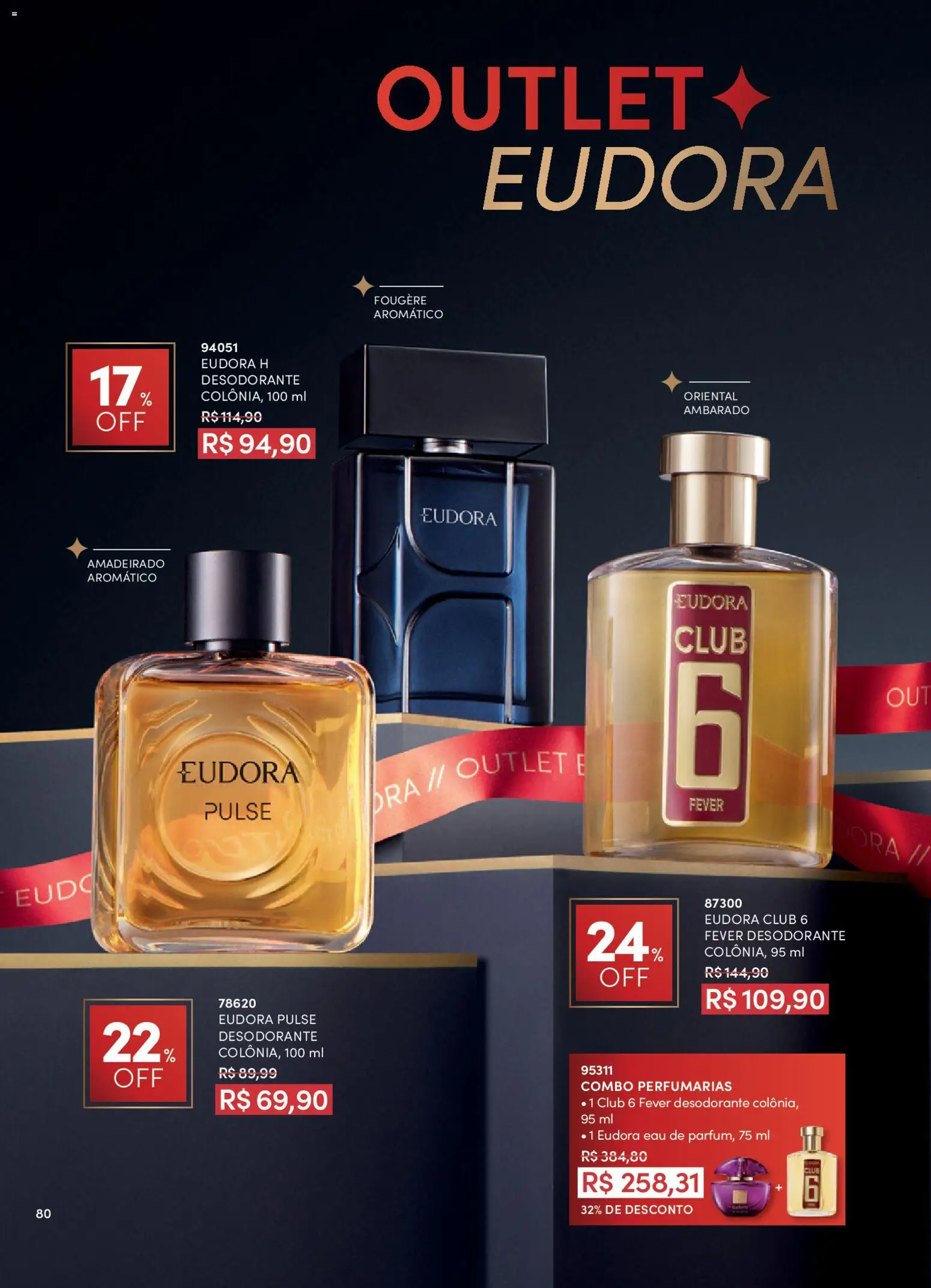 Eudora Folheto - válido de 26.01.2026 | Página: 80 | Produtos: Desodorante