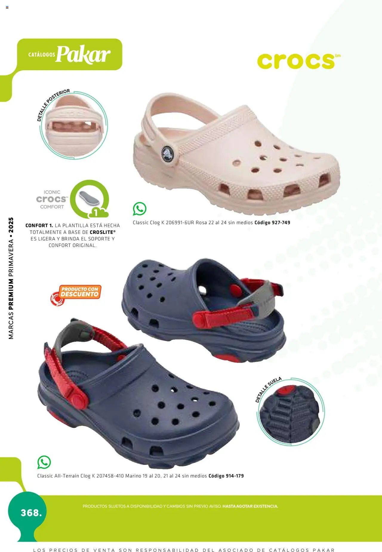 Nuevas ofertas de SC Pakar válidas en toda la República Mexicana desde el 28.02.2025. ¡Encuentra las mejores ofertas en SC Pakar catálogo Premium - Kids! | Página: 368