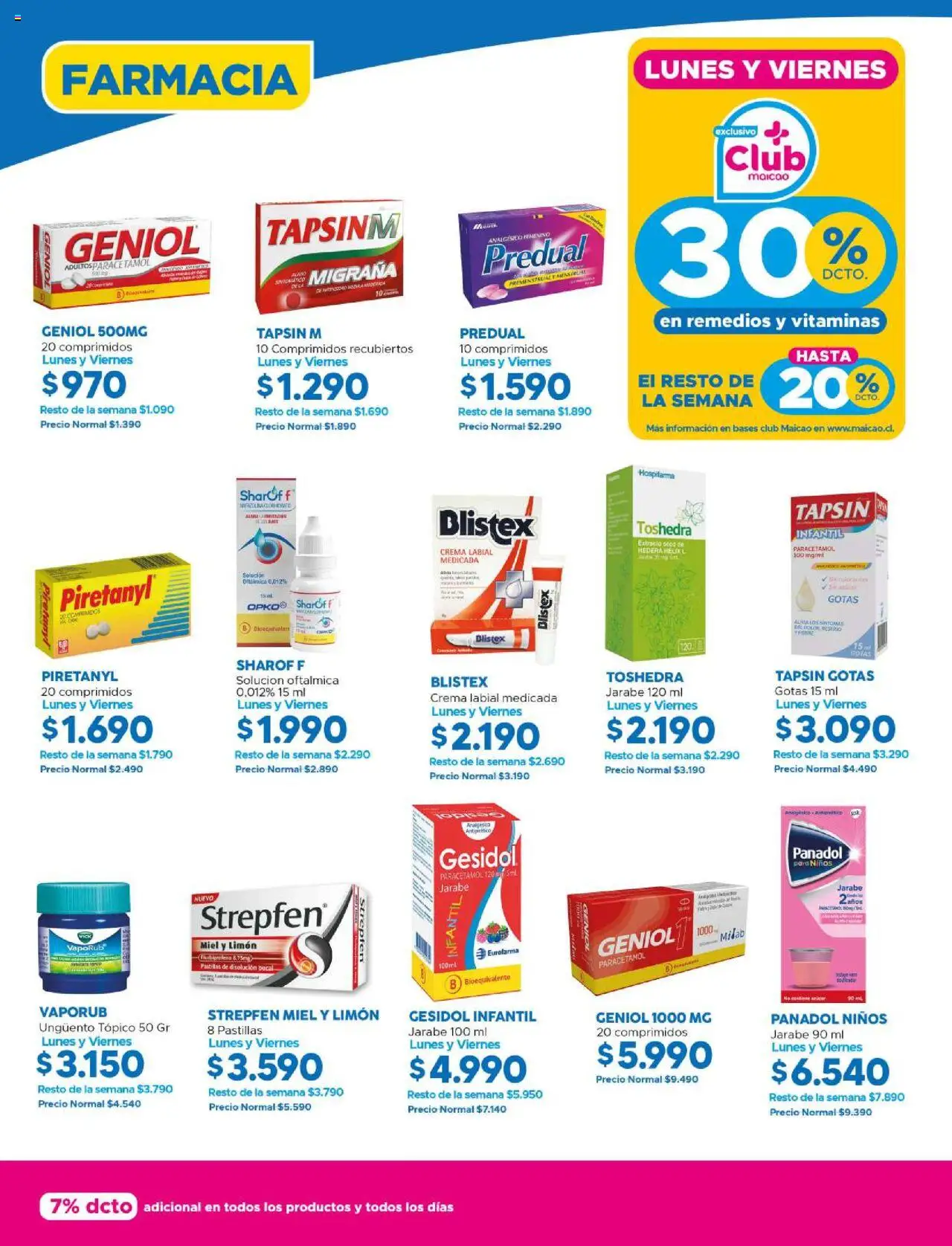 Maicao ofertas  │ válido desde el 01.09.2025 | Página: 10 | Productos: Limón, Vitaminas, Labial, Crema