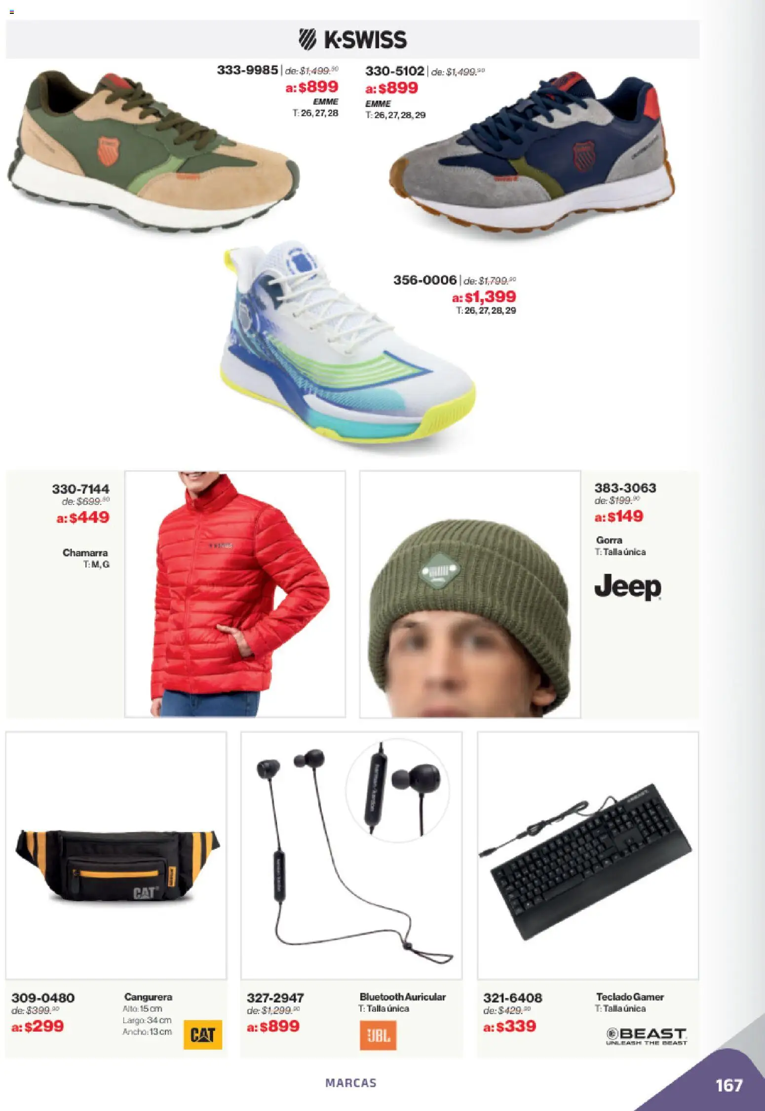 Nuevas ofertas de Andrea válidas en toda la República Mexicana desde el 02.11.2025. ¡Encuentra las mejores ofertas en Andrea catálogo Outlet! | Página: 167 | Productos: Gorra, Chamarra, Cangurera, Teclado