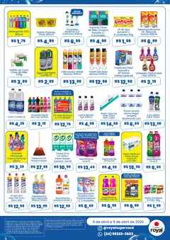 Royal Supermercados ofertas Semana da Limpeza - Pré-Visualização do folheto da loja Royal Supermercados, válido de 06.04.2026 | Página: 2