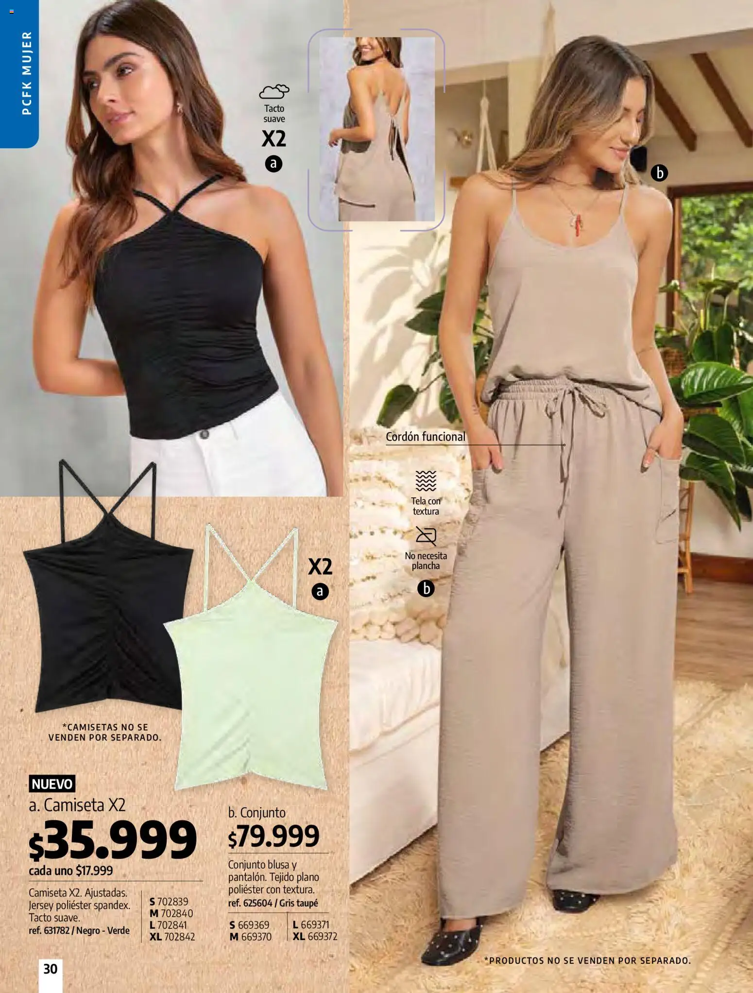 Pacifika revista - valida desde el 01.03.2026 | Página: 32 | Productos: Plancha, Camiseta, Conjunto, Blusa