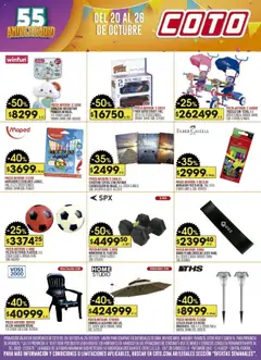Vista previa Coto - Ofertas Hogar válido desde el 20.10.2025