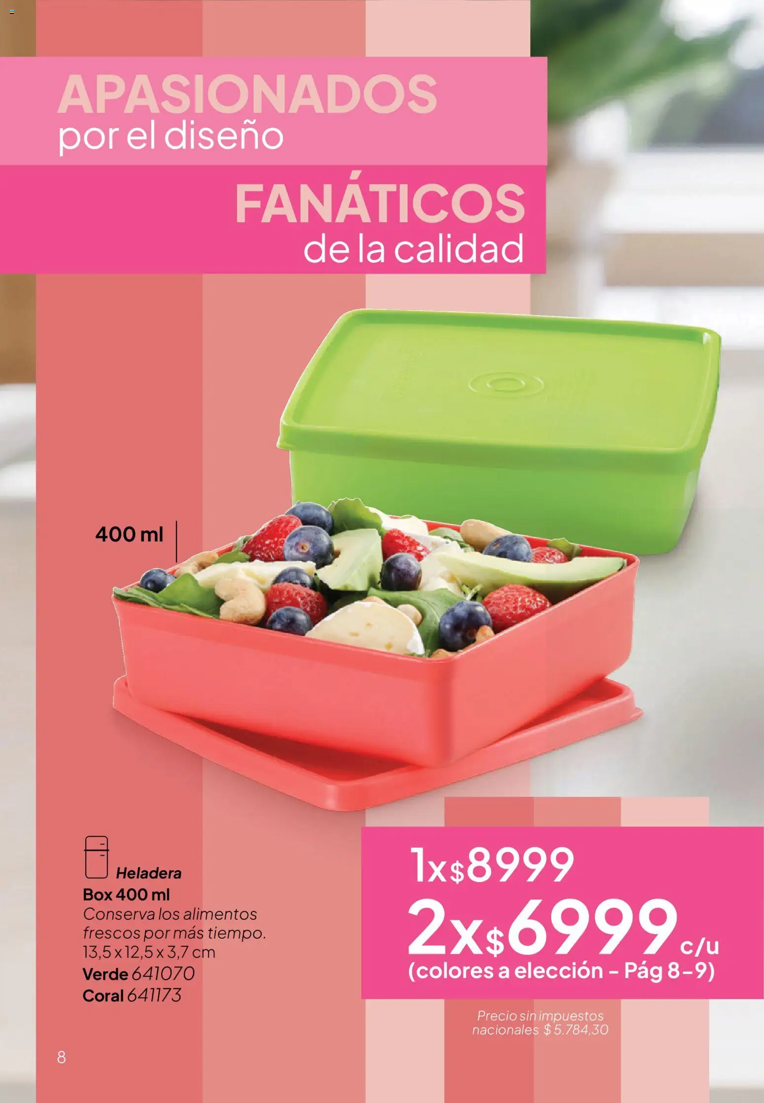 Tupperware Folleto │ válido desde el 28.04.2026 | Página: 9 | Productos: Heladera