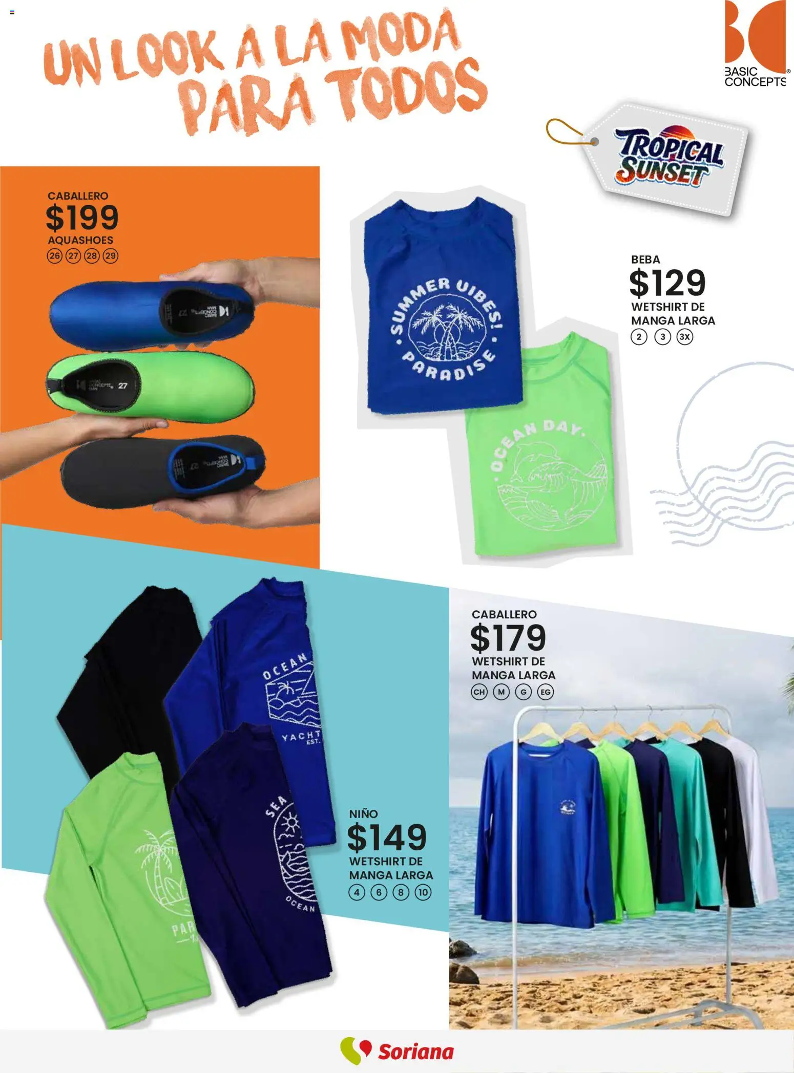 Nuevas ofertas de Soriana válidas en toda la República Mexicana desde el 12.03.2026. ¡Encuentra las mejores ofertas en Soriana - Catálogo Primavera Verano Híper Nacional! | Página: 5 | Productos: Manga