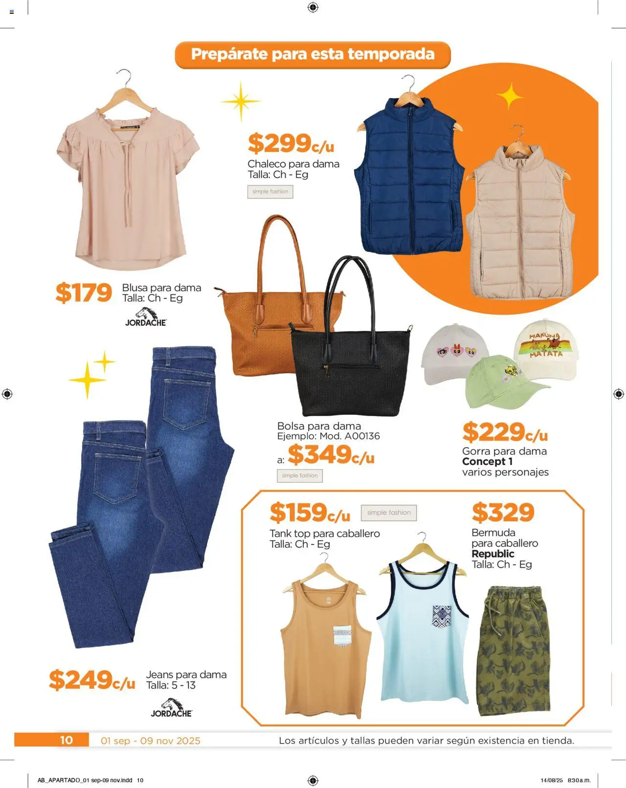 Nuevas ofertas de Chedraui válidas en toda la República Mexicana desde el 01.09.2025. ¡Encuentra las mejores ofertas en Chedraui - Promociones Cumplir Tus Deseos! | Página: 10 | Productos: Blusa, Bolsa, Top, Bermuda